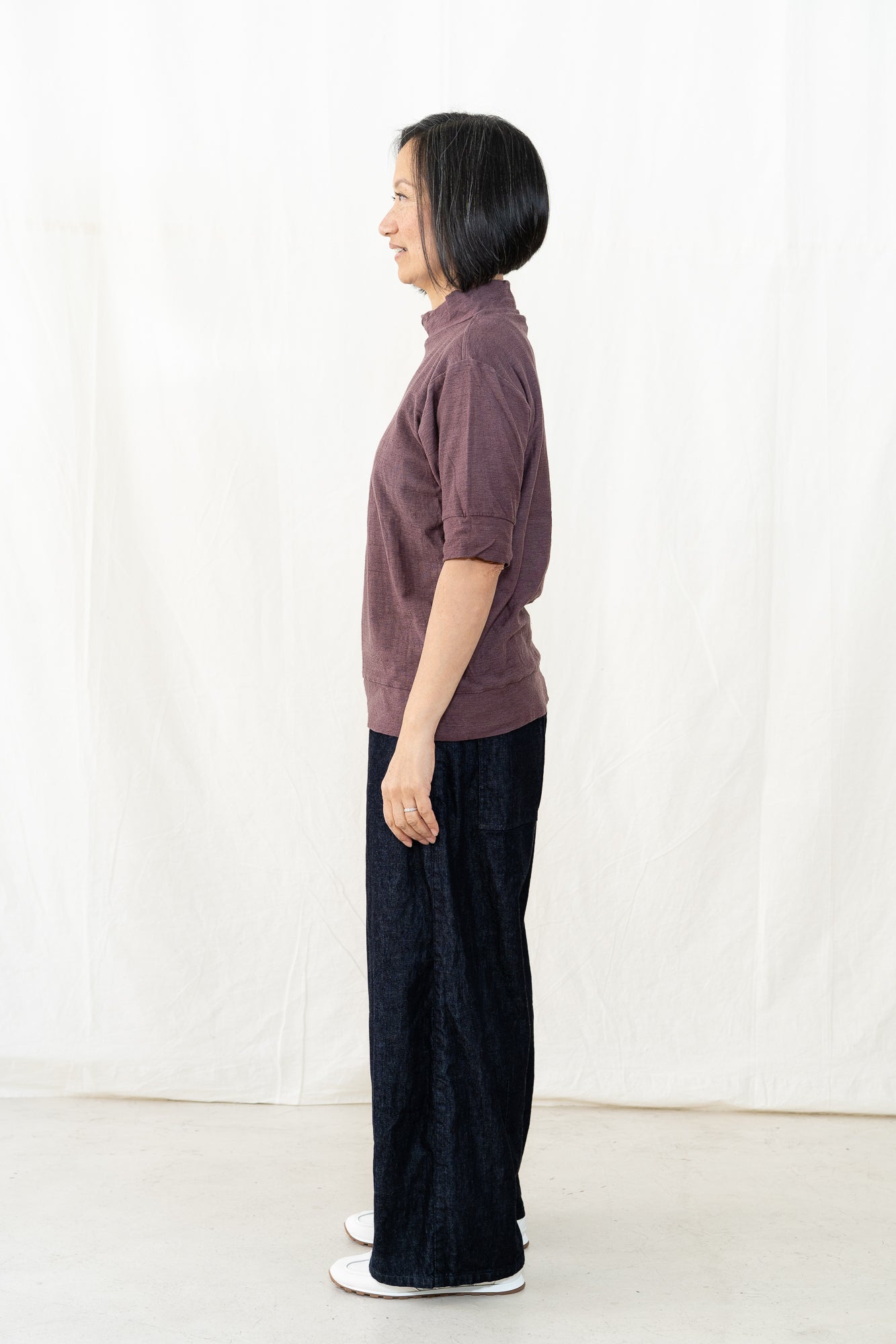 TEZOMEYA Hi-Neck T-Shirt