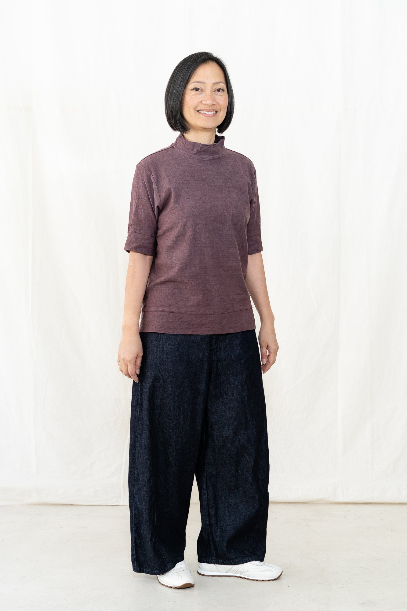 TEZOMEYA Hi-Neck T-Shirt