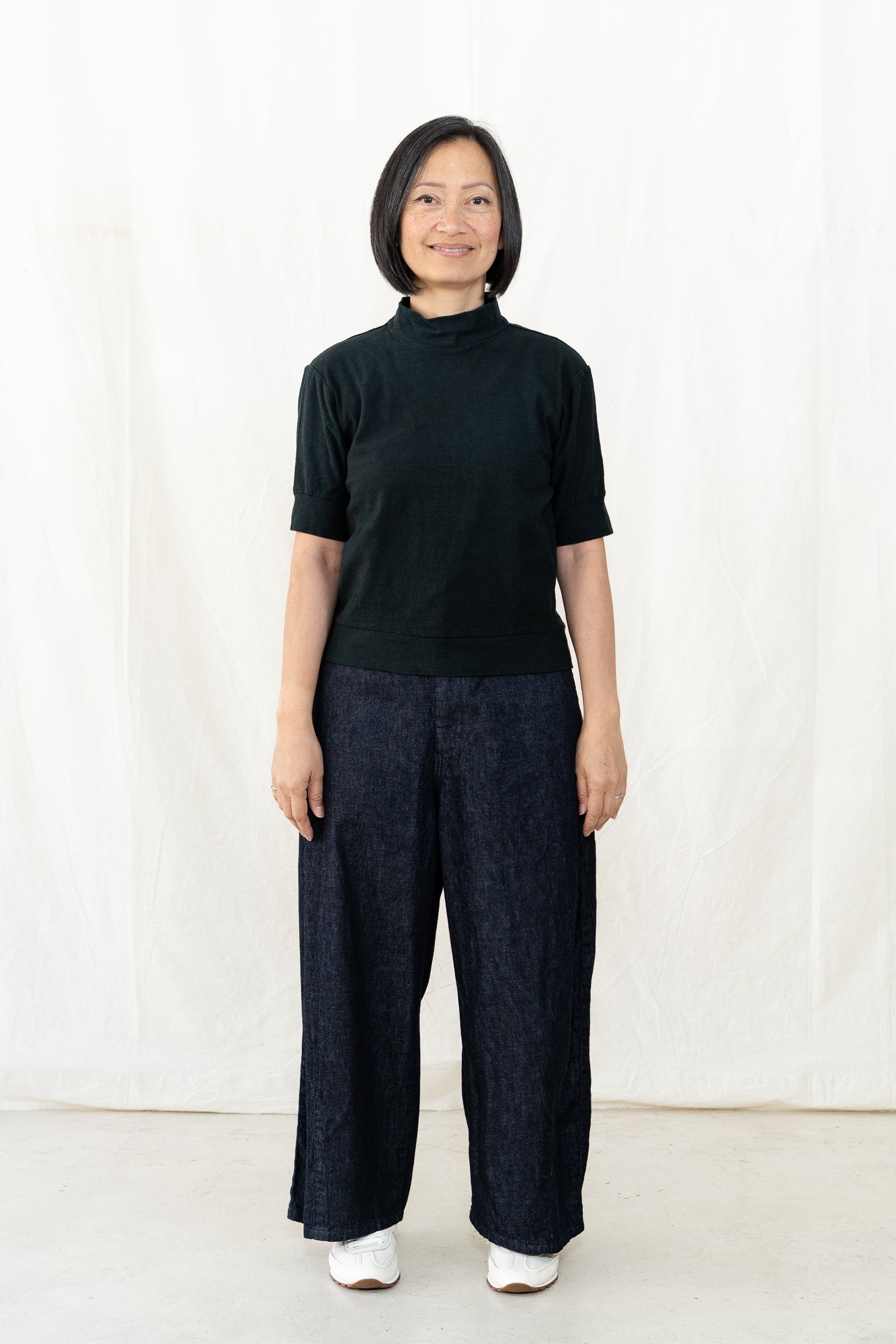 TEZOMEYA Hi-Neck T-Shirt