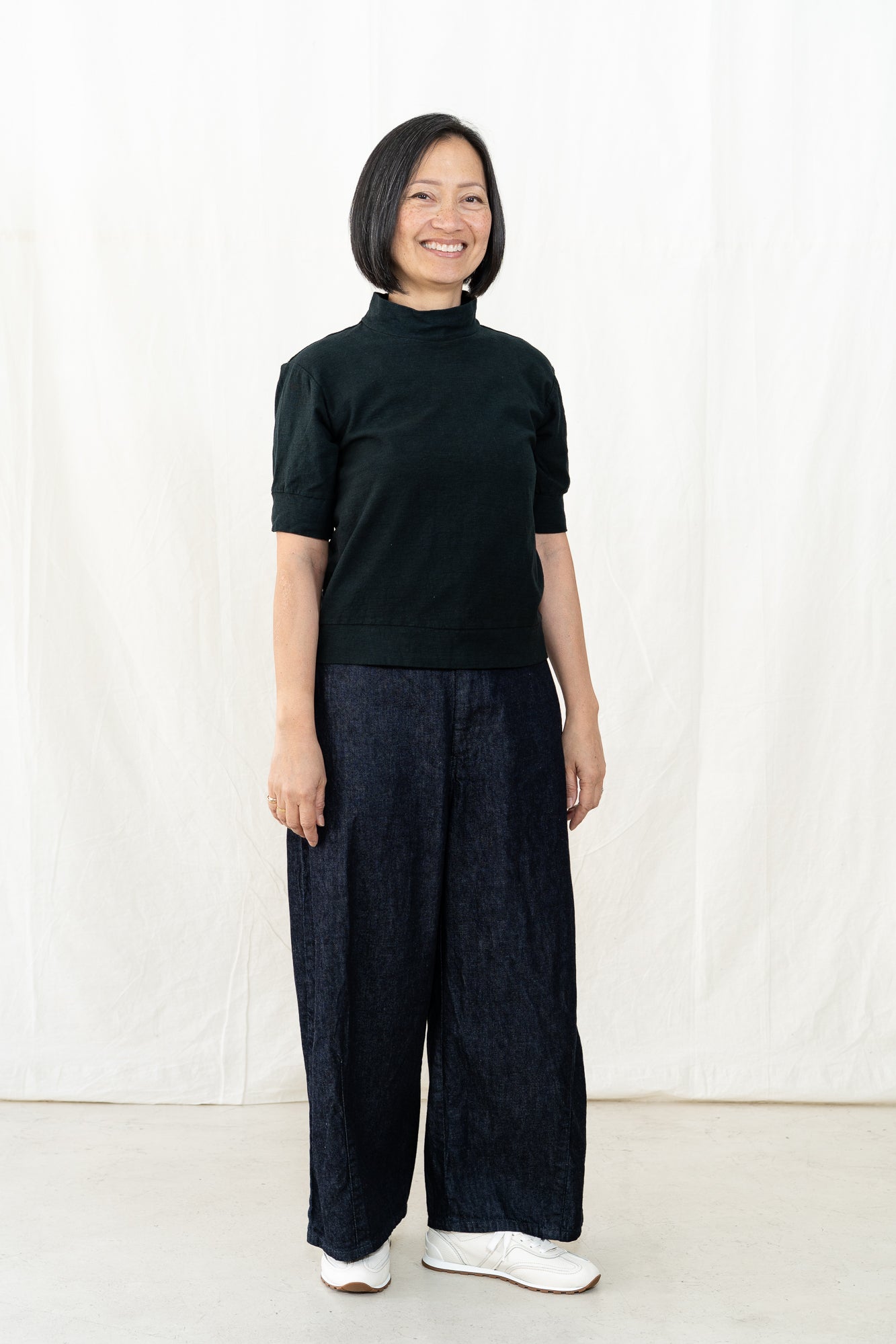 TEZOMEYA Hi-Neck T-Shirt