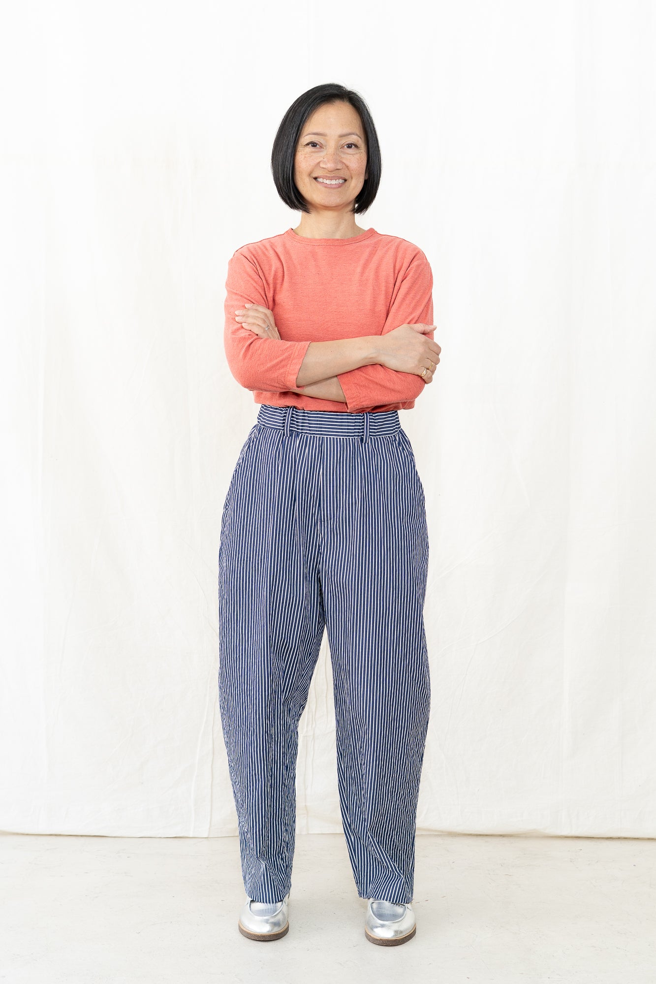 NICHOLSON & NICHOLSON RITO Striped Pants
