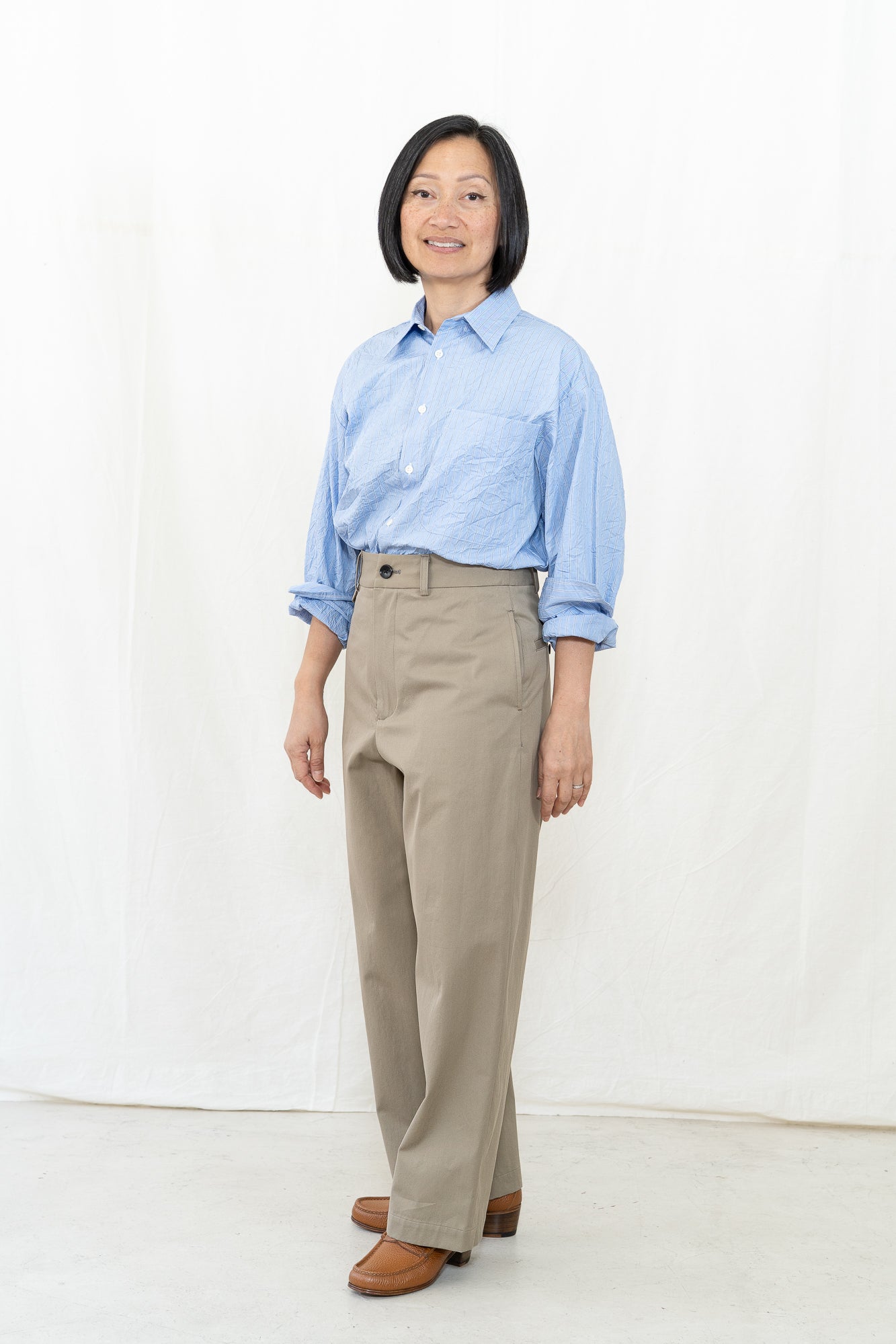 NICHOLSON & NICHOLSON Sable Chino Pants