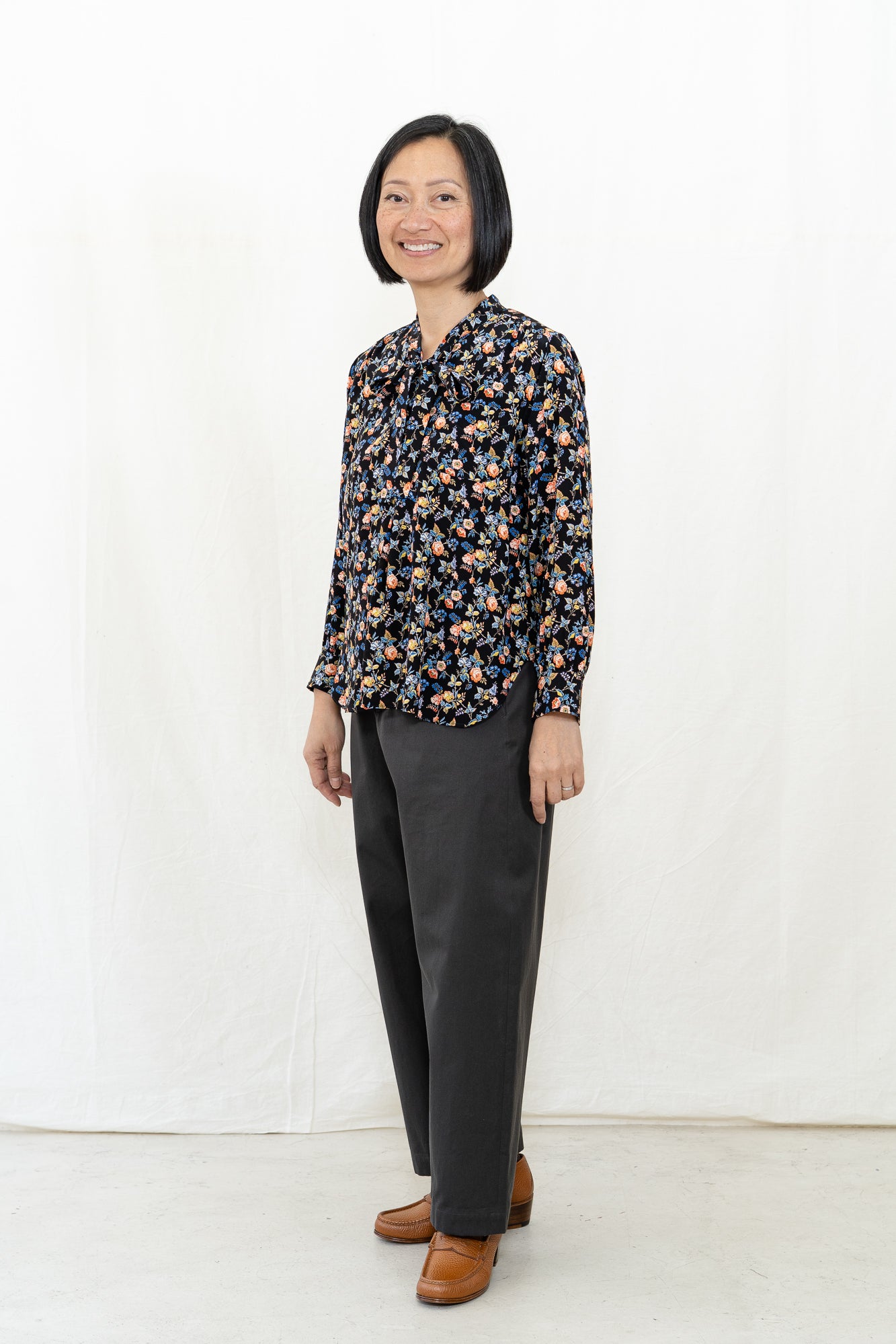 HYE SUN MUN Agnes Silk Shirt