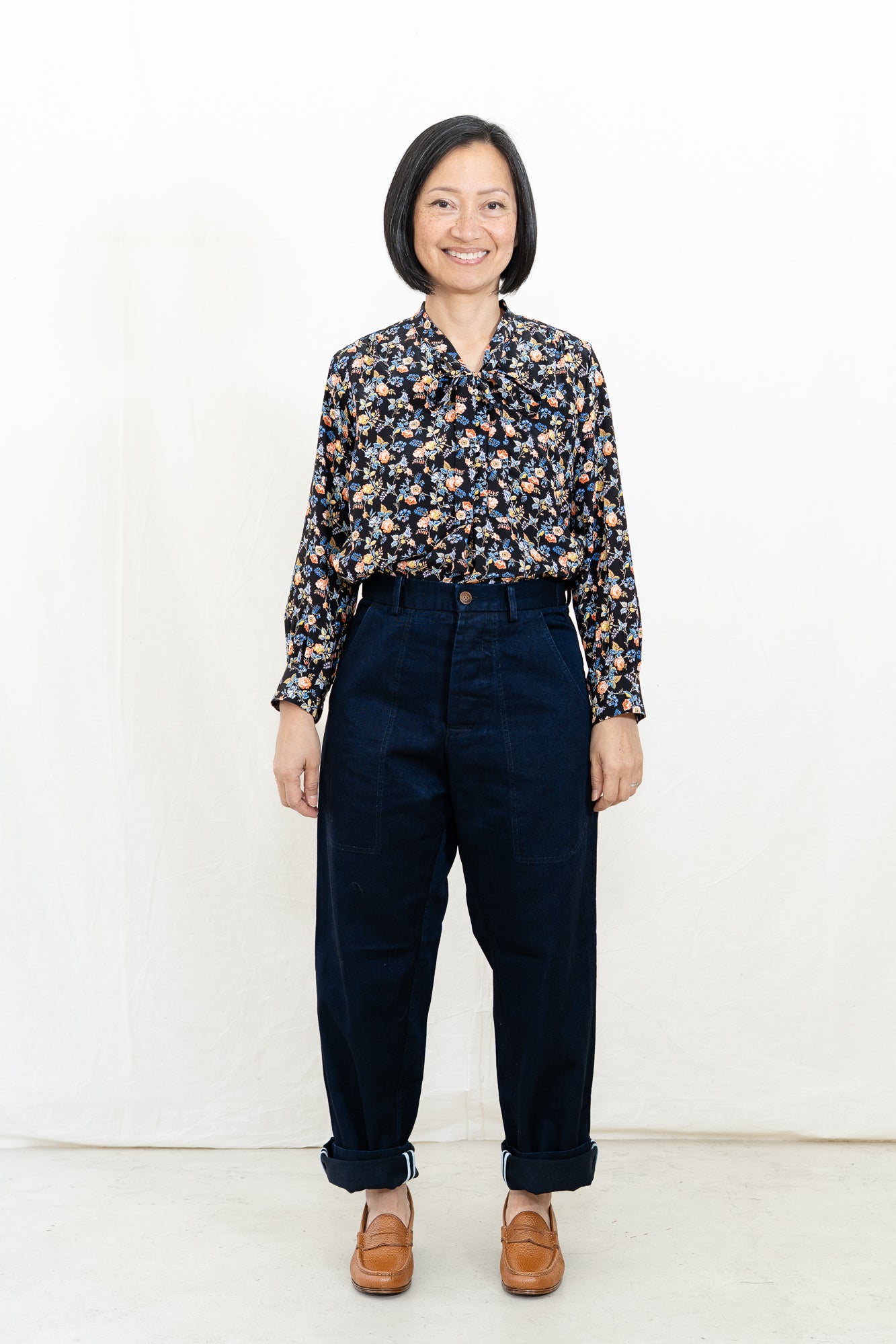 HYE SUN MUN Cotton Garden Pants
