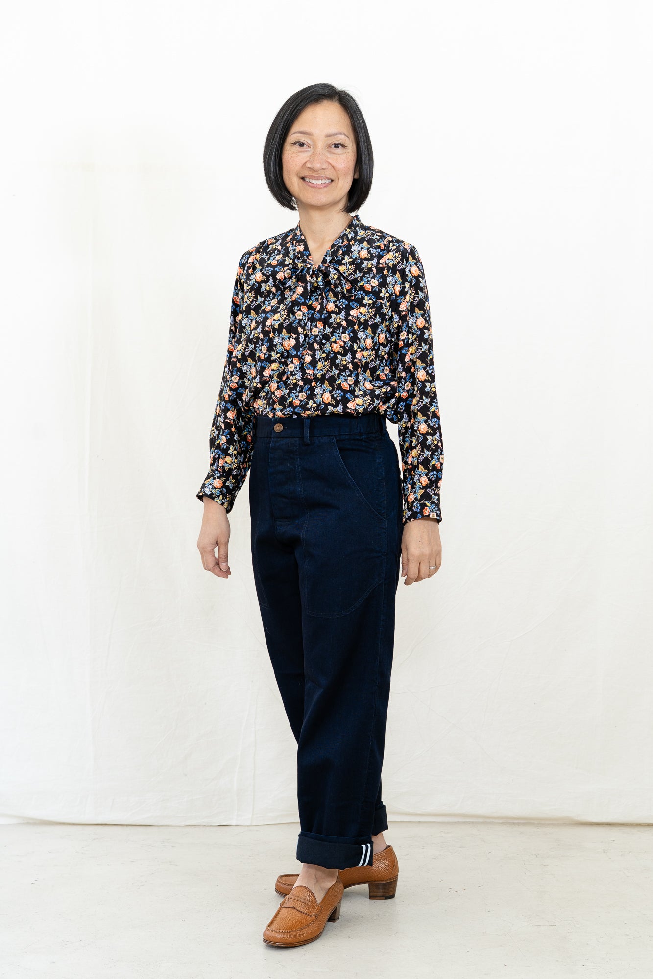 HYE SUN MUN Cotton Garden Pants