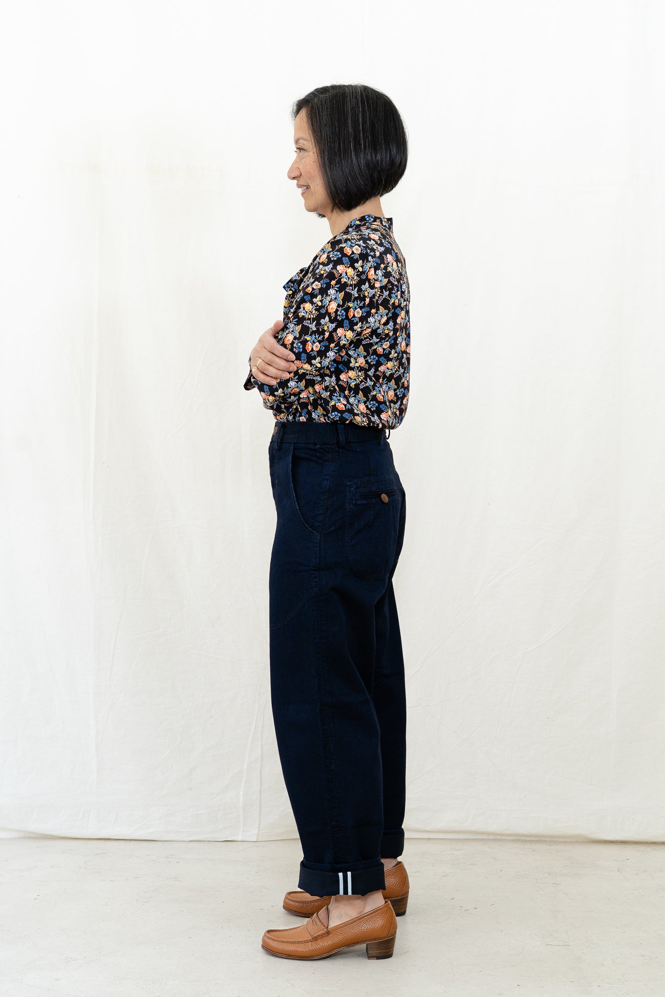HYE SUN MUN Cotton Garden Pants