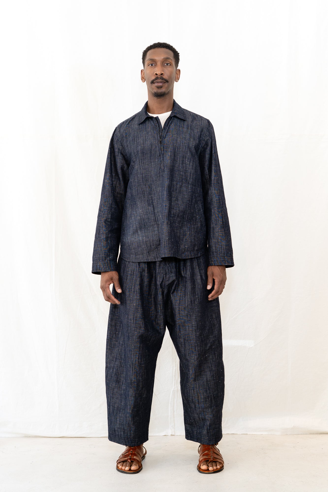 HANSEN Bruno Jacket in Washed Navy