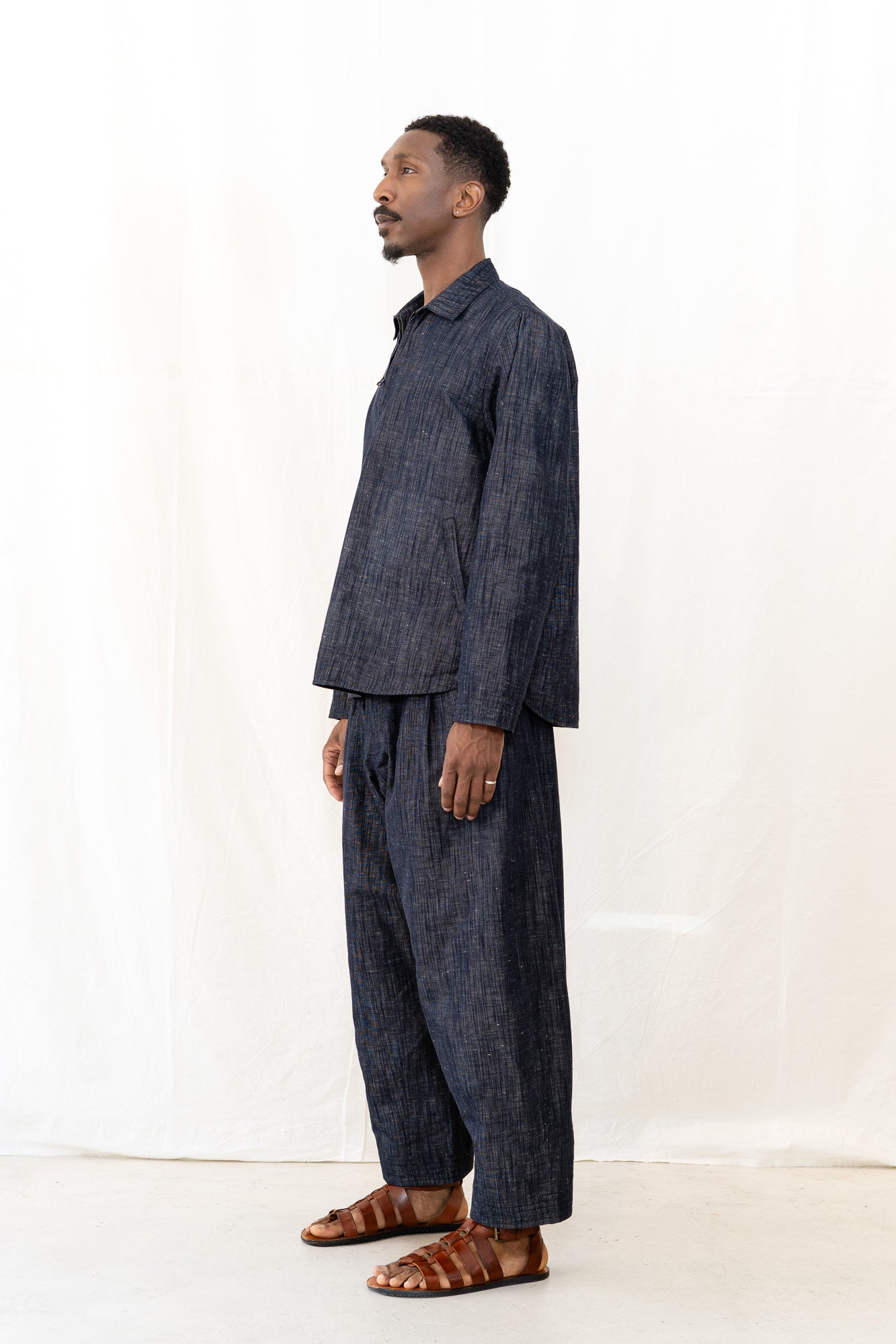 HANSEN Bruno Jacket in Washed Navy