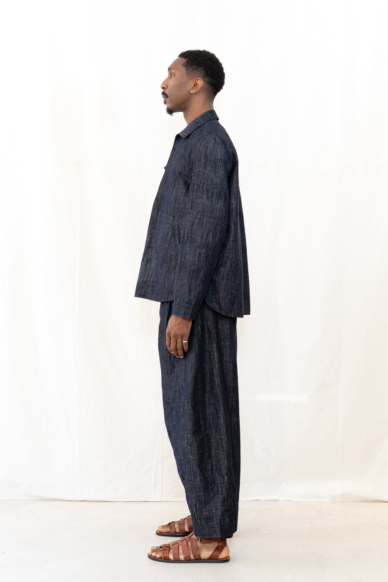 HANSEN Bruno Jacket in Washed Navy