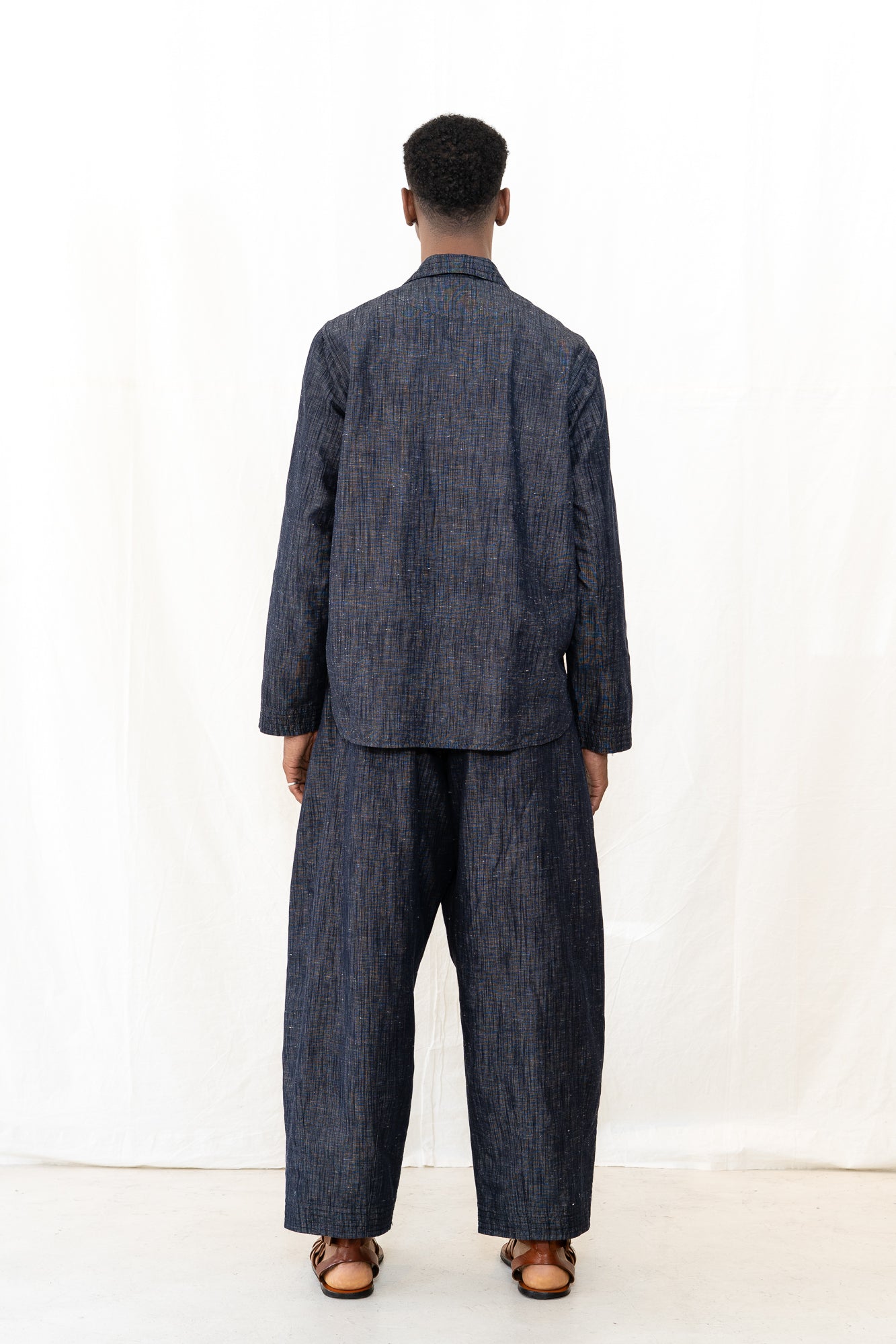 HANSEN Bruno Jacket in Washed Navy