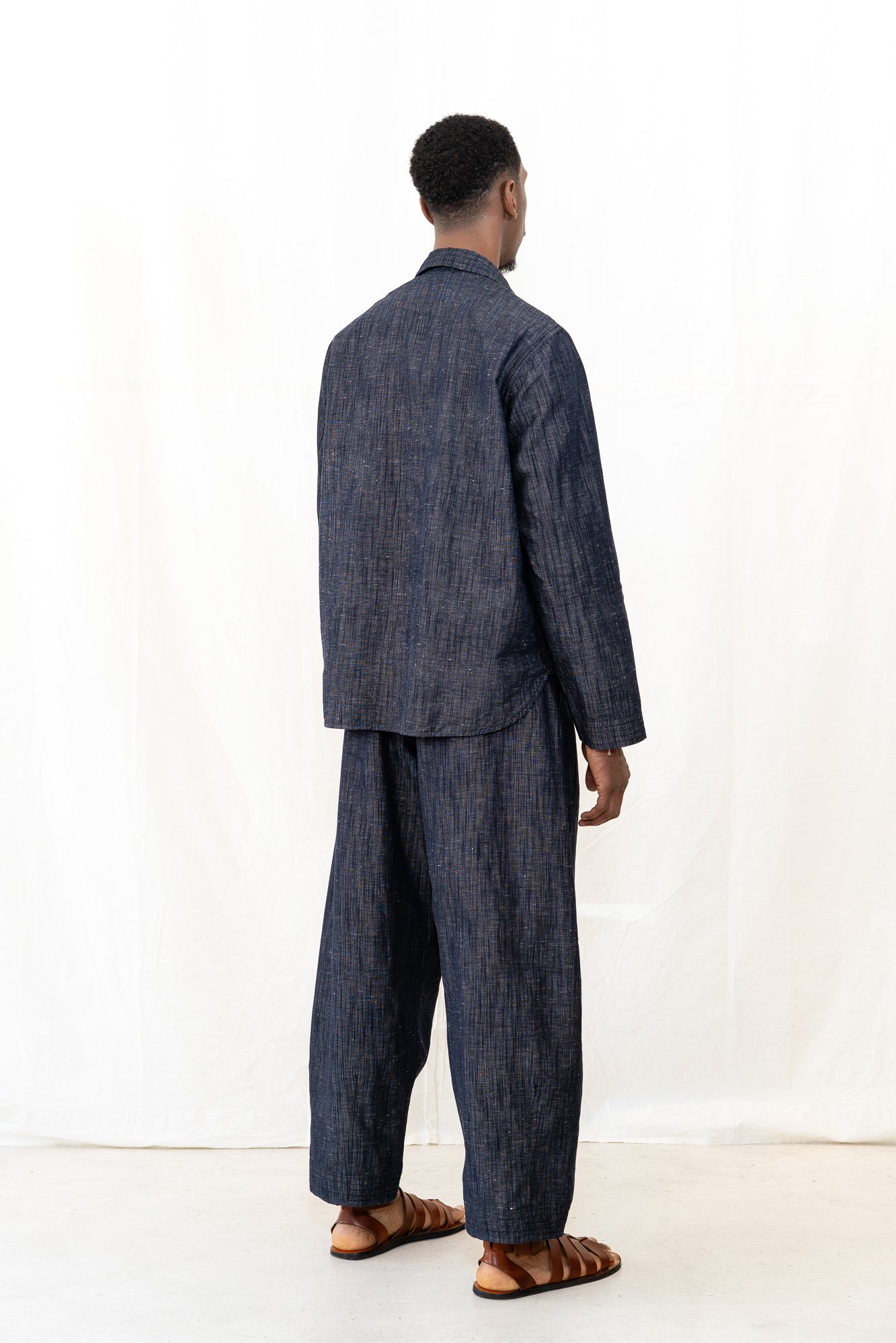 HANSEN Bruno Jacket in Washed Navy