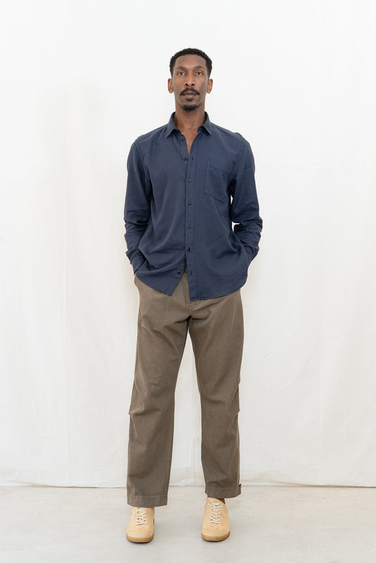 Hansen Henning Shirt in Eggplant