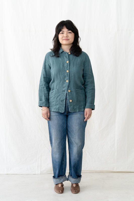 Armor-Lux Linen Fisherman Jacket