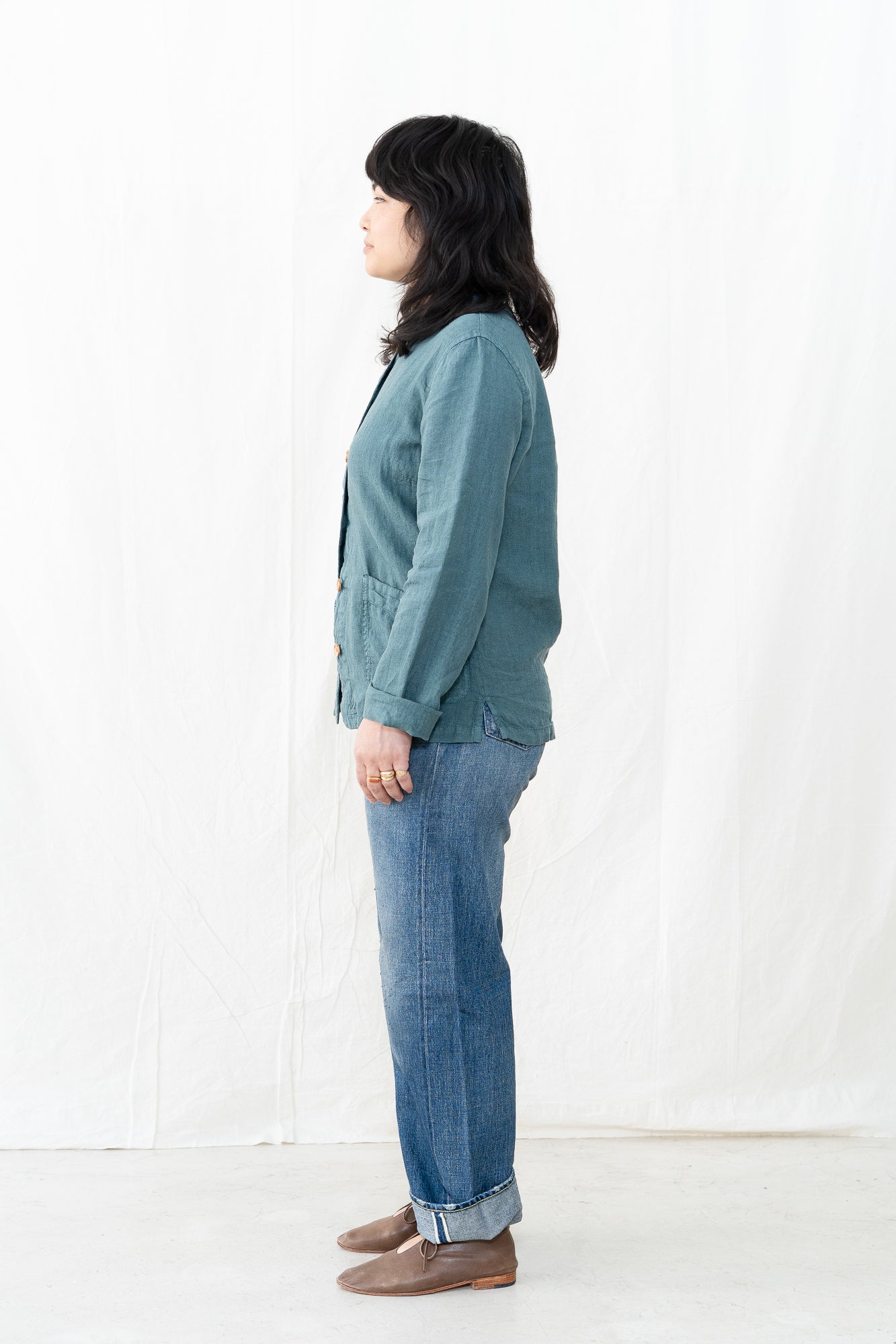 Armor-Lux Linen Fisherman Jacket