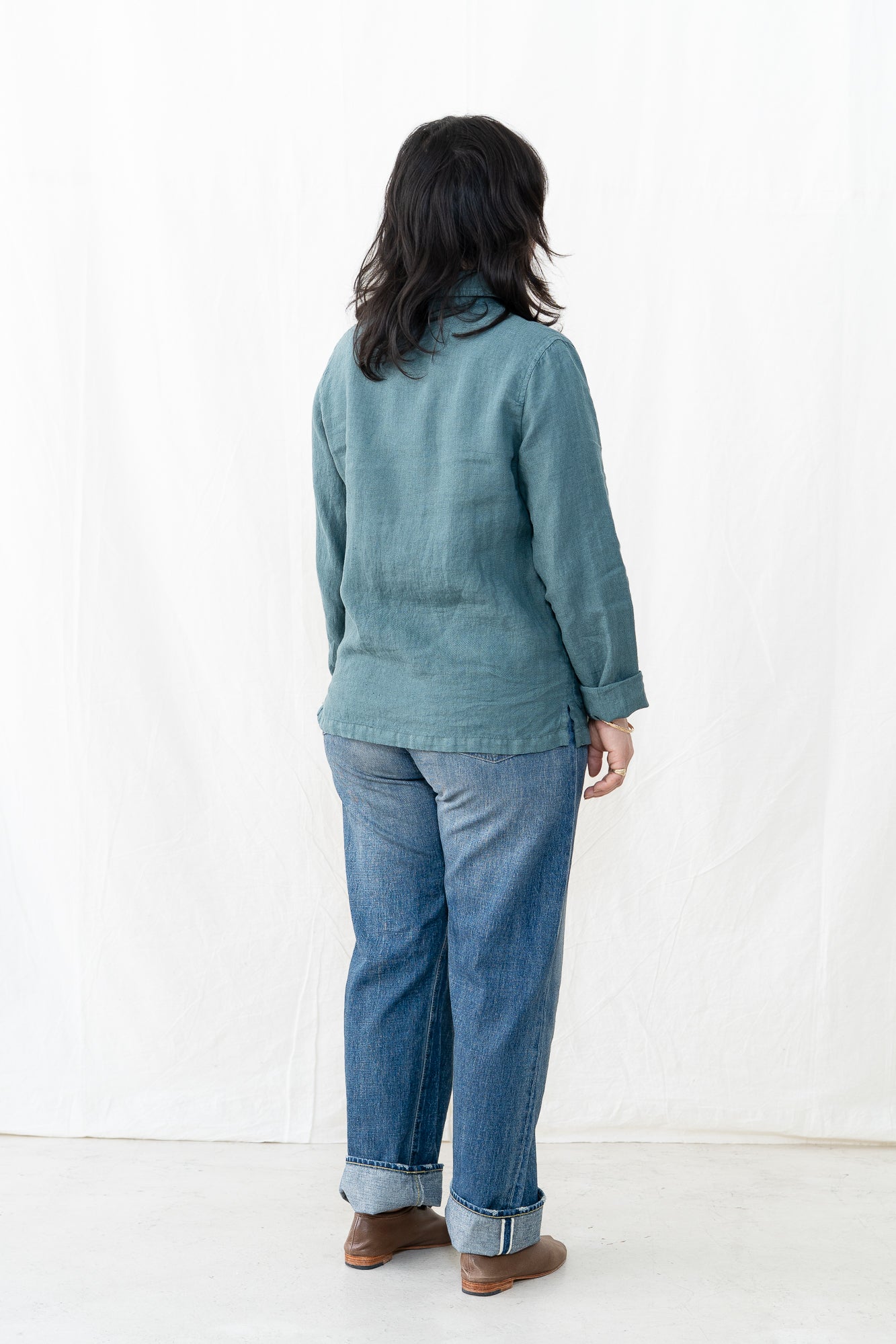 Armor-Lux Linen Fisherman Jacket