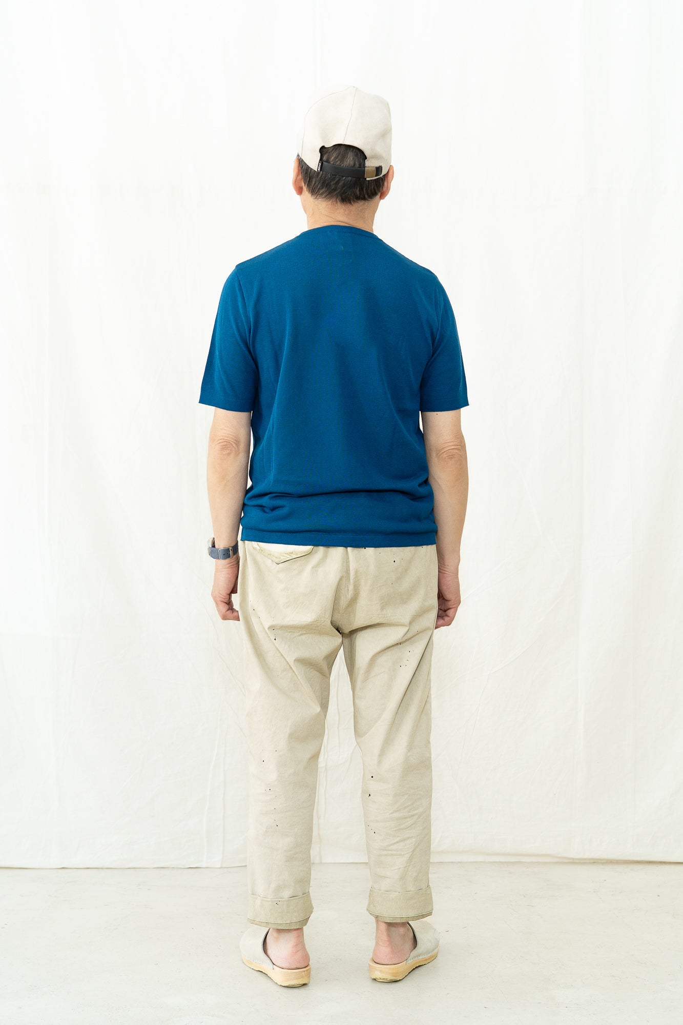 GRP TEC 1/14 Cotton Crepe Crewneck Sweater
