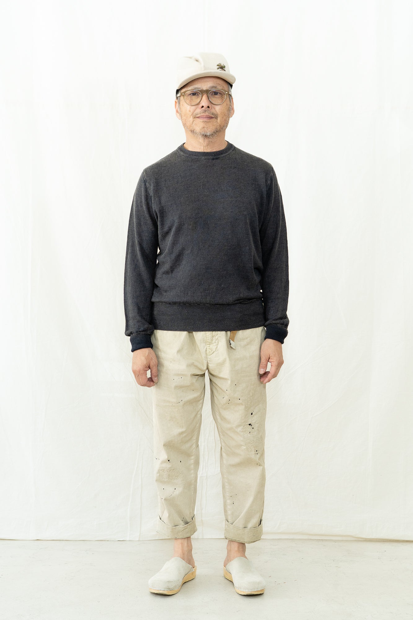 GRP PL10 Linen Crewneck Sweater