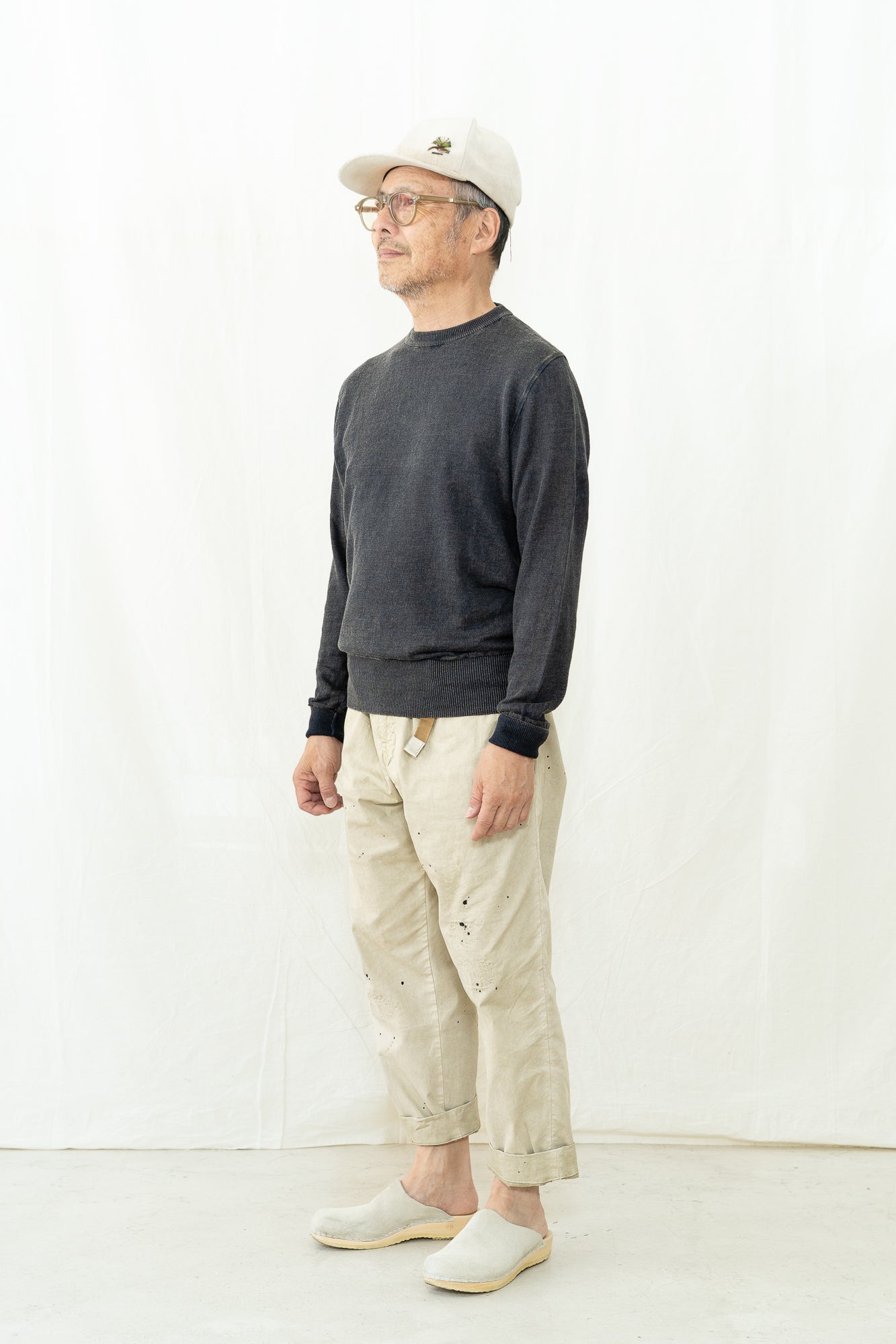 GRP PL10 Linen Crewneck Sweater