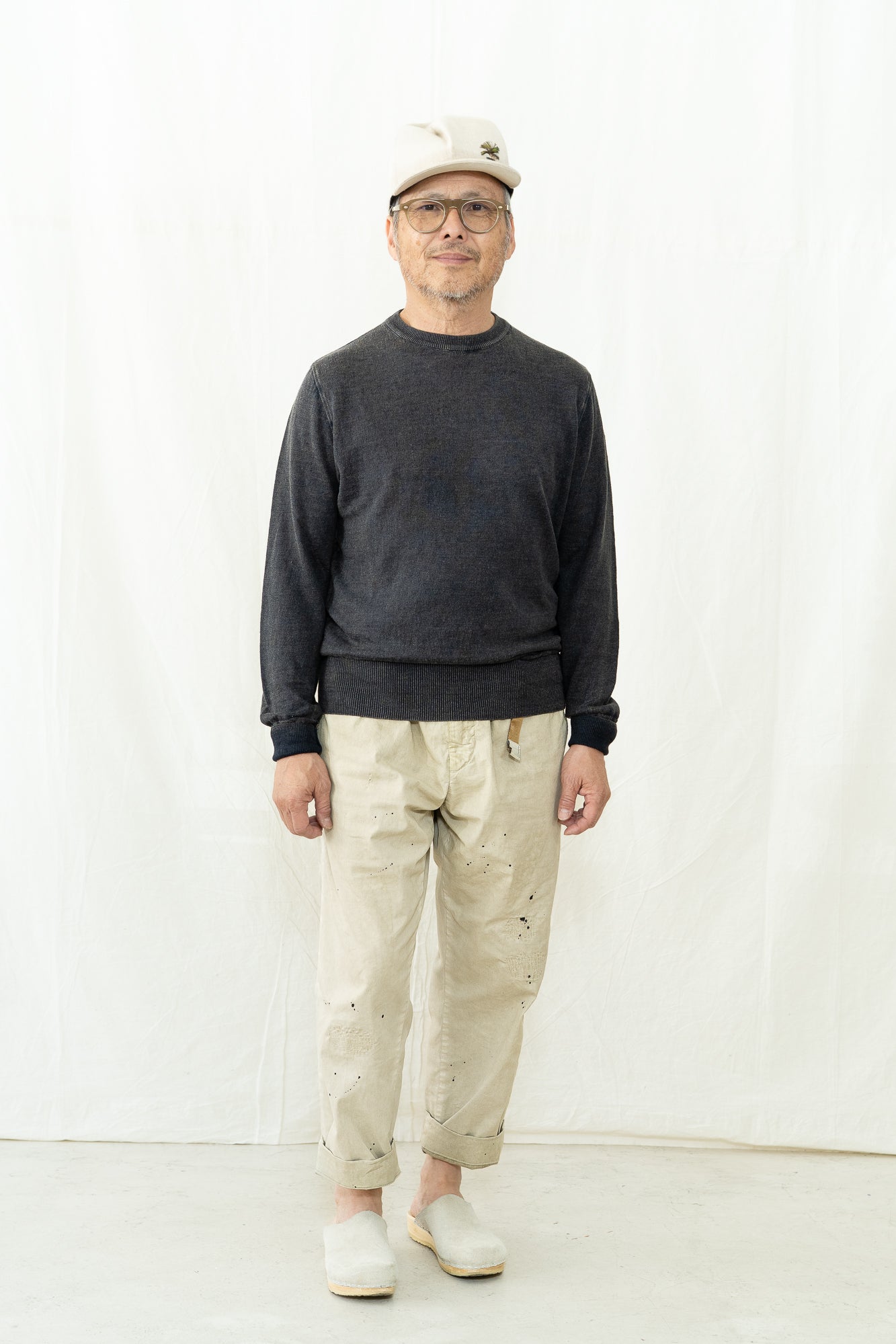 GRP PL10 Linen Crewneck Sweater