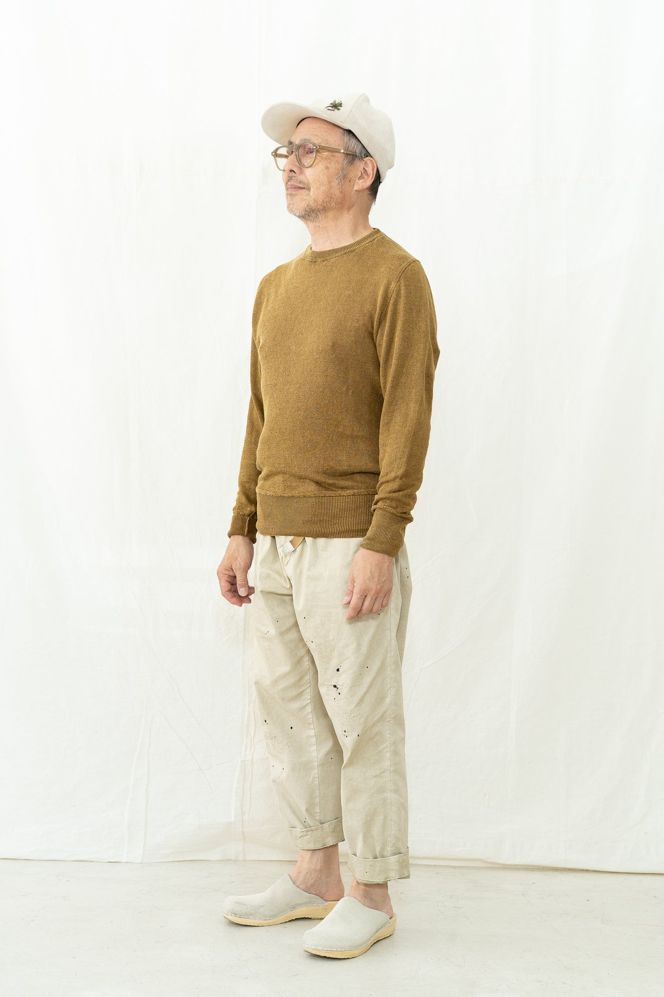 GRP PL10 Linen Crewneck Sweater