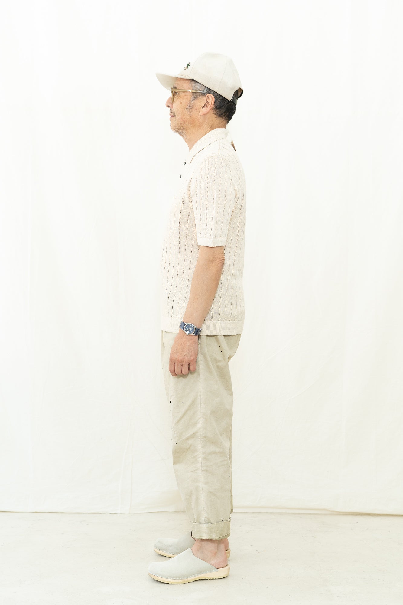 Casa Isaac CC15 Linen Polo Shirt