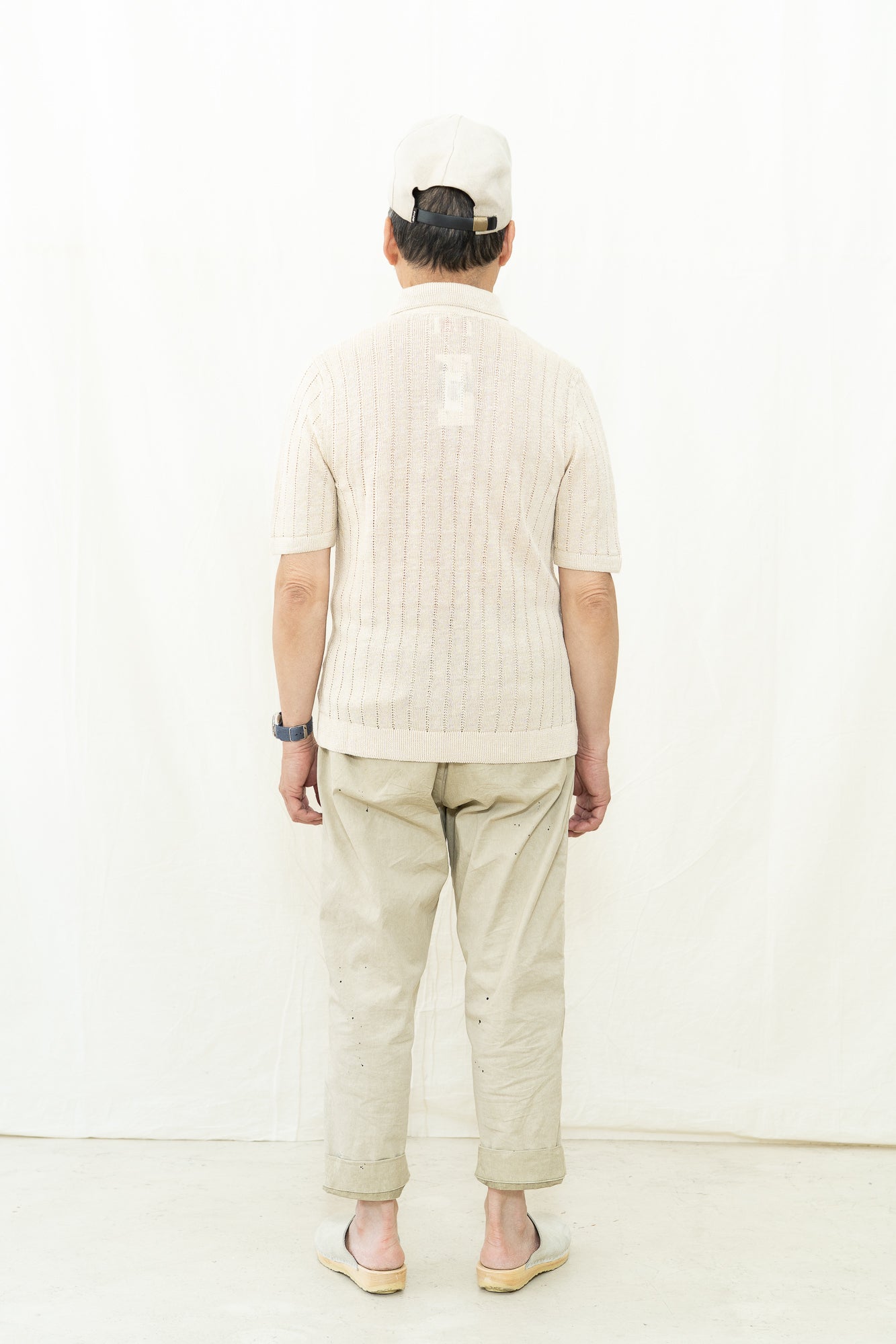 Casa Isaac CC15 Linen Polo Shirt