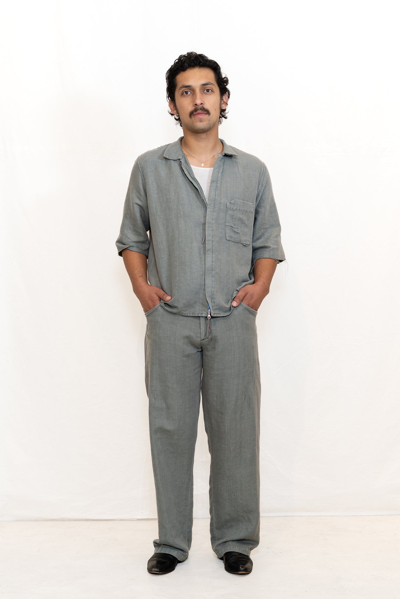 MATiAS Hana Zip Shirt in Tal Zo
