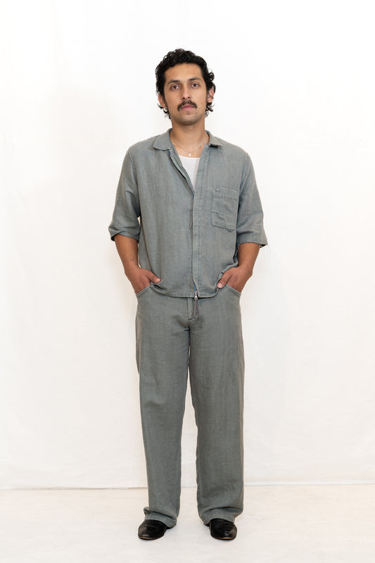MATiAS Hana Zip Shirt in Tal Zo