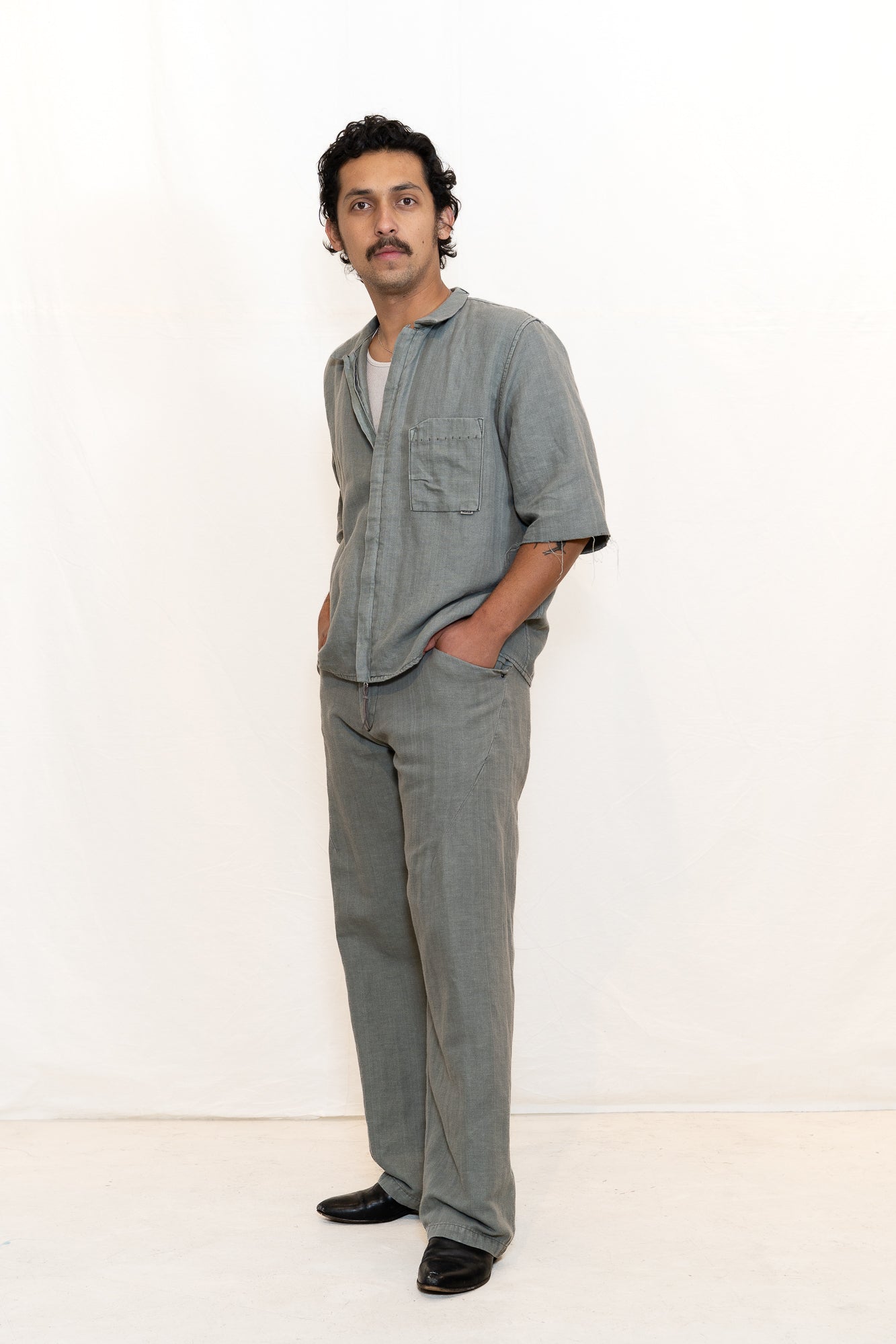 MATiAS Hana Zip Shirt in Tal Zo