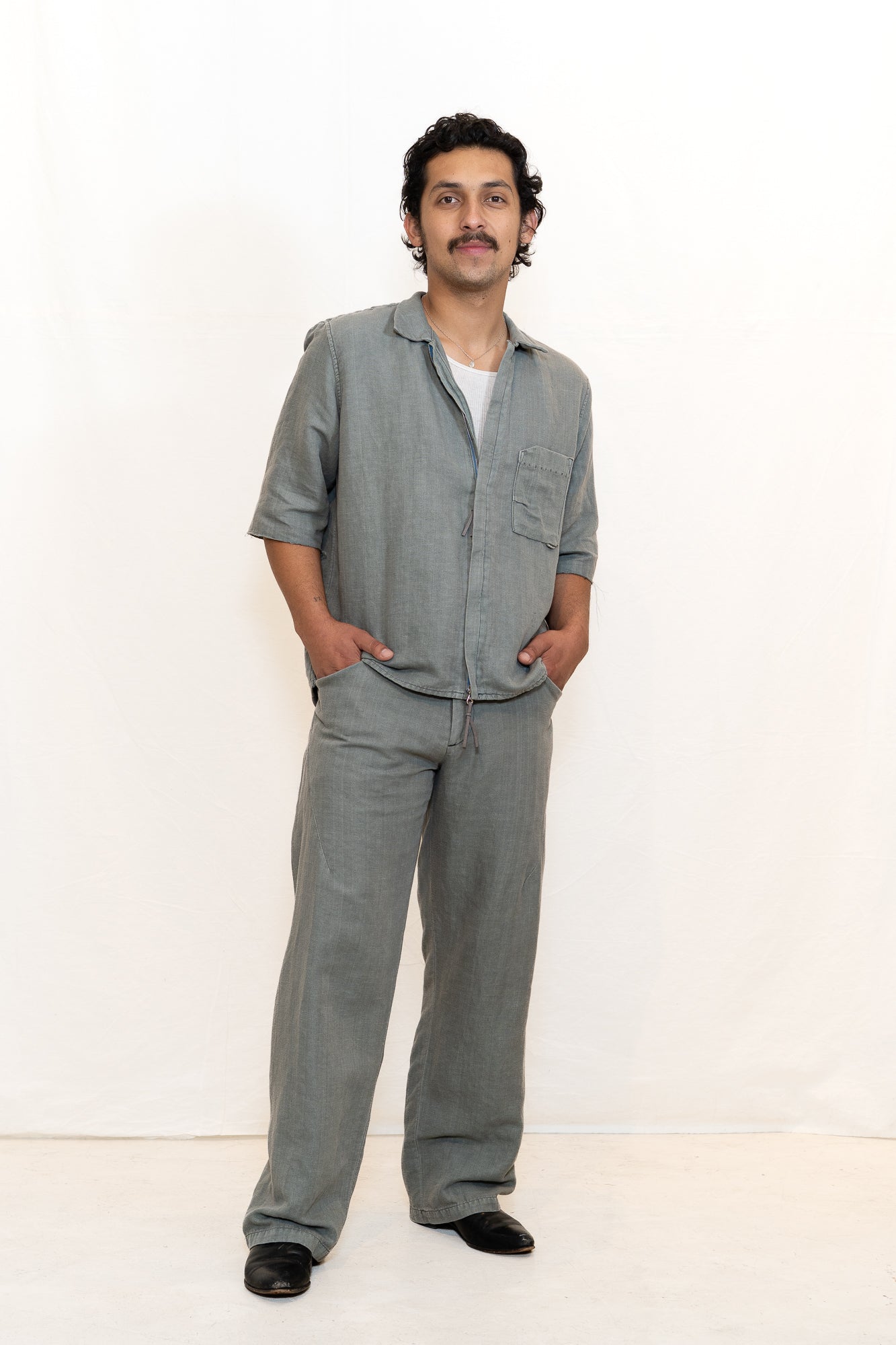 MATiAS Hana Zip Shirt in Tal Zo