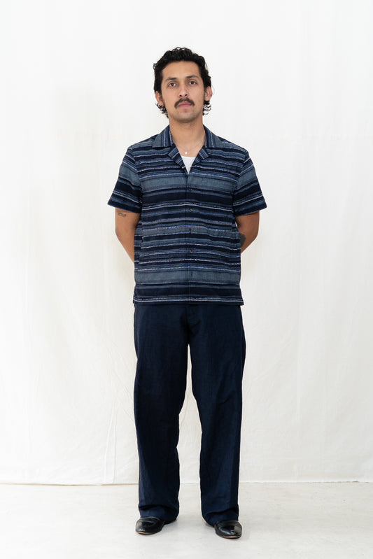HANSEN Caleb Shirt Multiple Blue