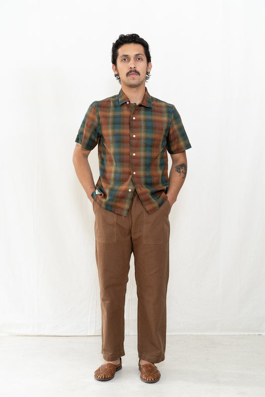 SERVICE WORKS Plaid Resort Shirt