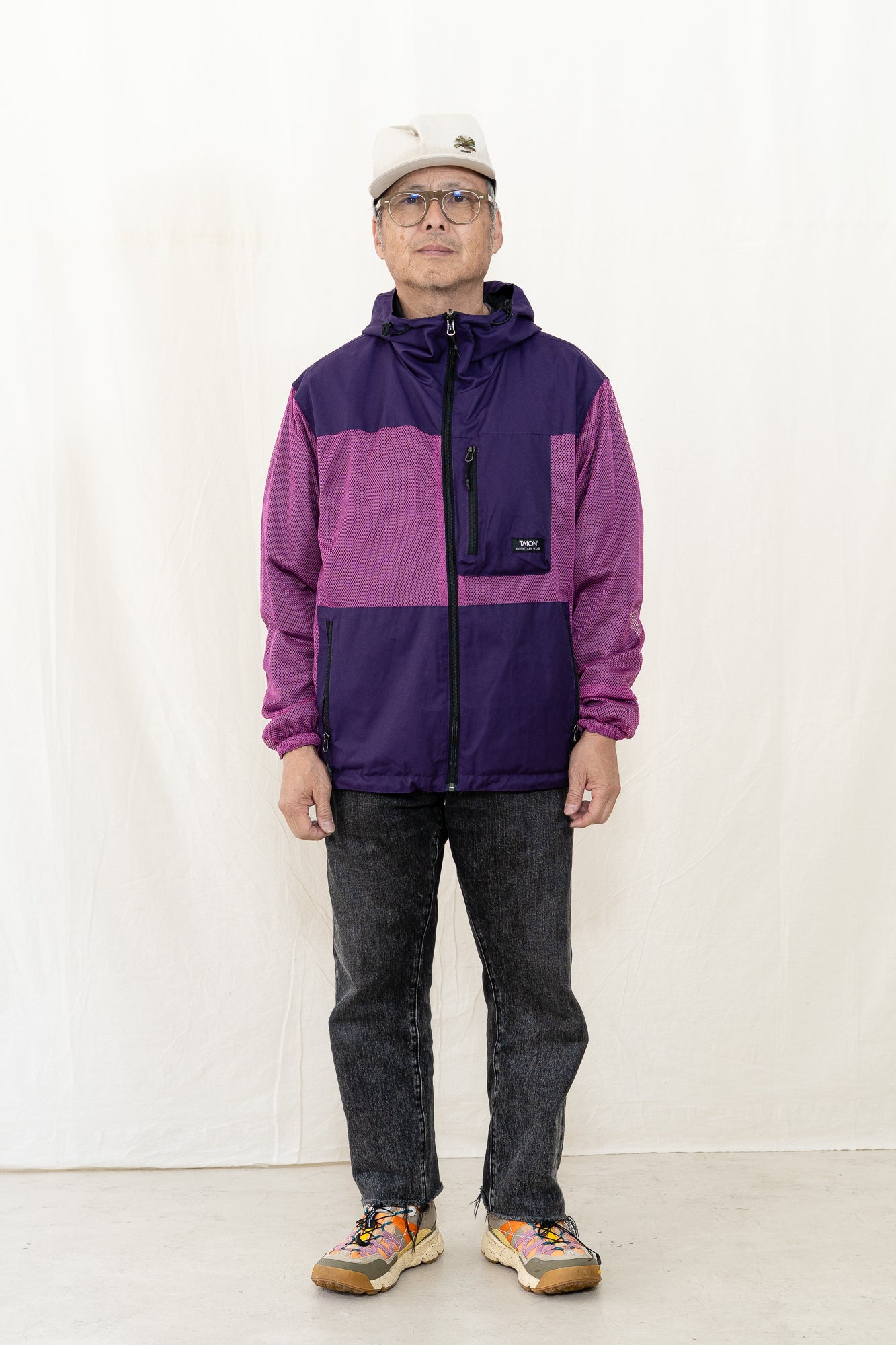 TAION ND Mountain Reversible W-Zip Hood Jacket