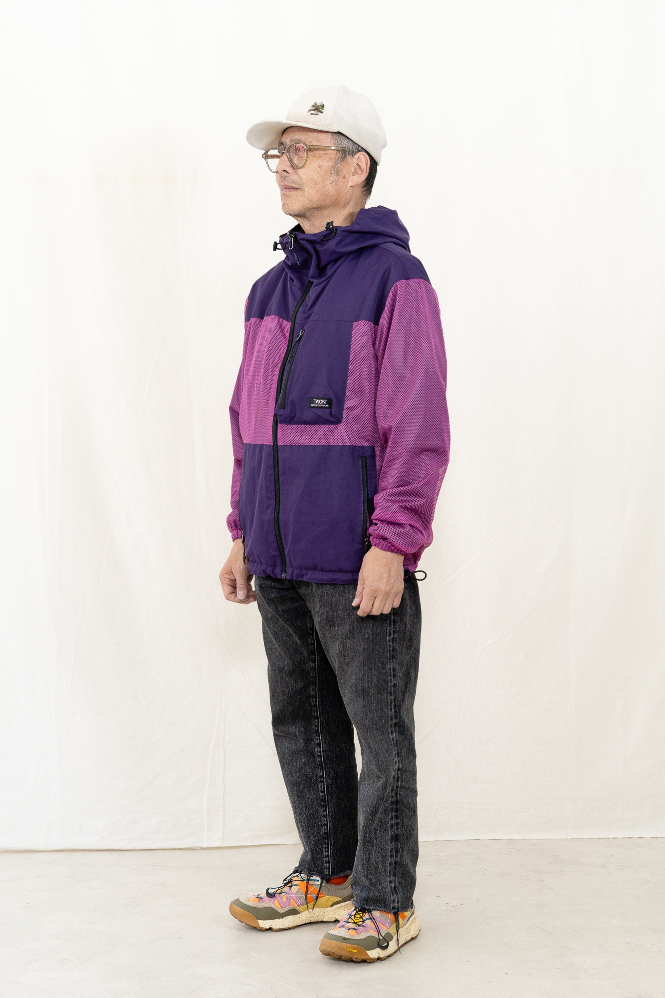 TAION ND Mountain Reversible W-Zip Hood Jacket