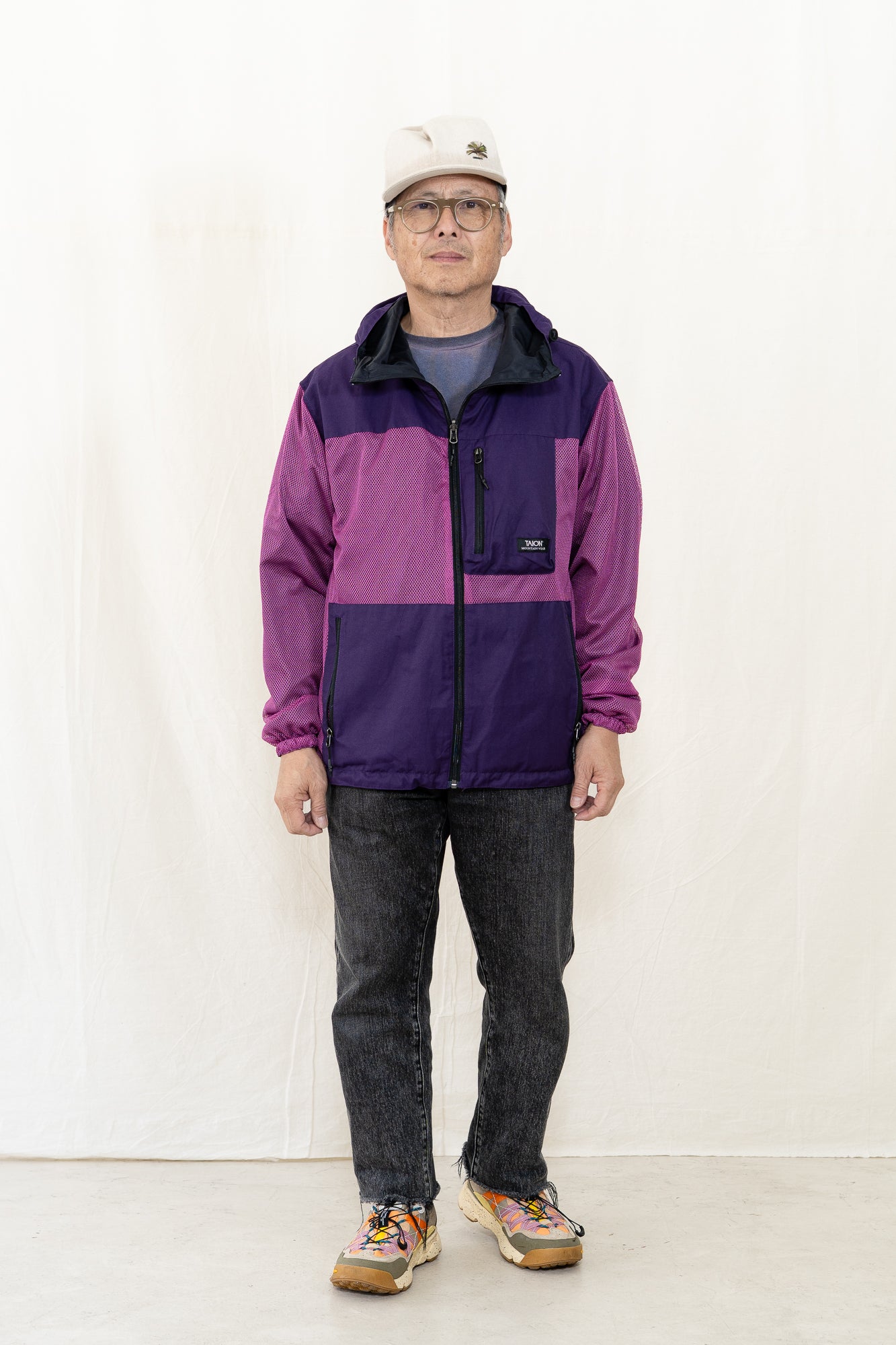 TAION ND Mountain Reversible W-Zip Hood Jacket