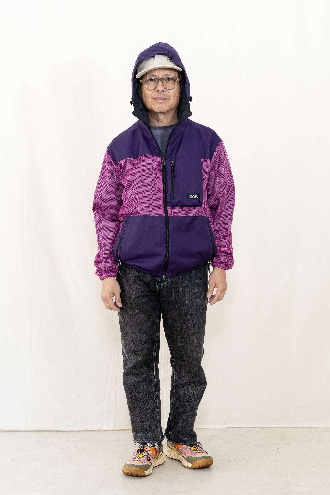 TAION ND Mountain Reversible W-Zip Hood Jacket