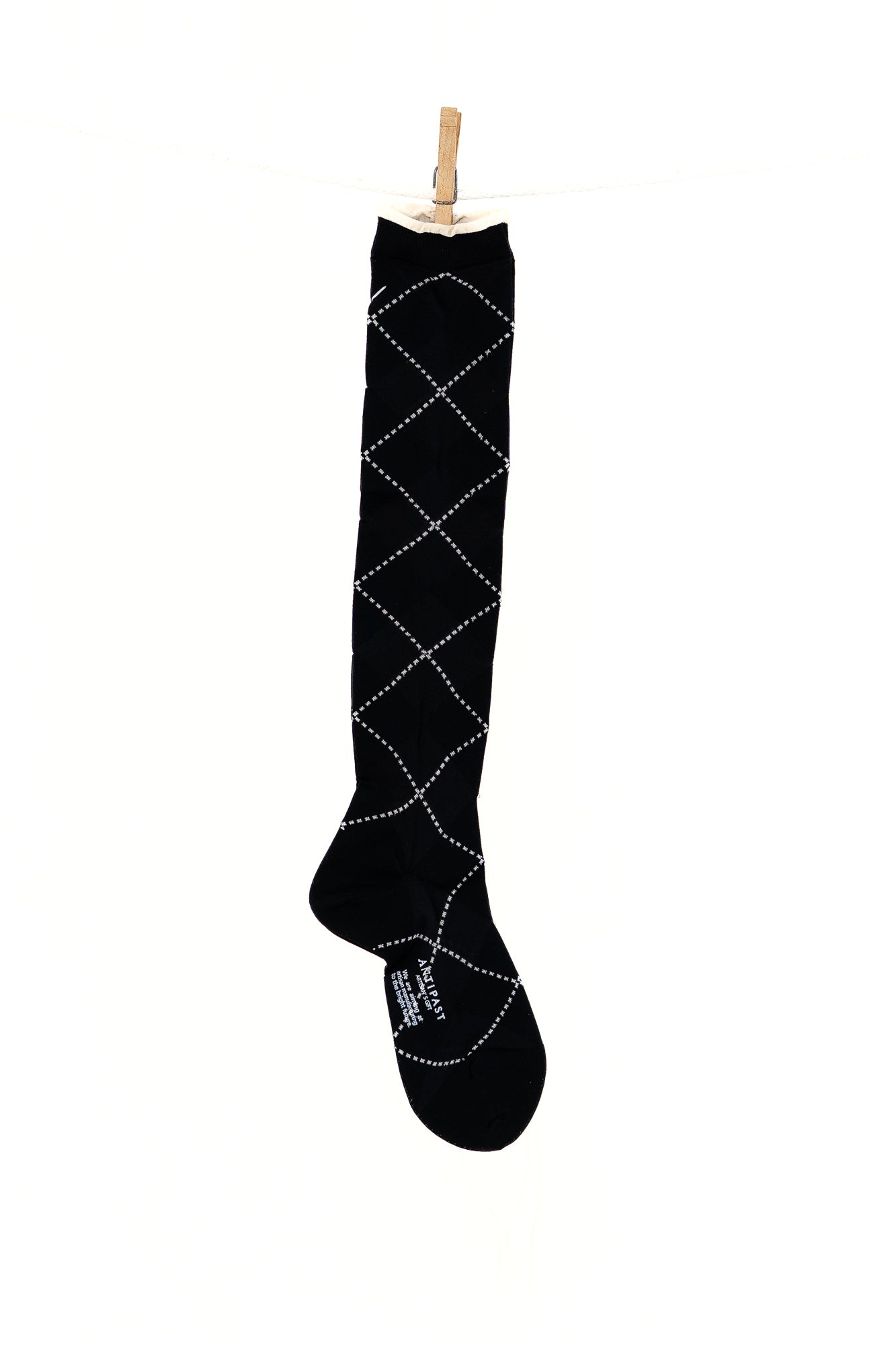 Antipast See Through Argyle Women's Knee High Socks