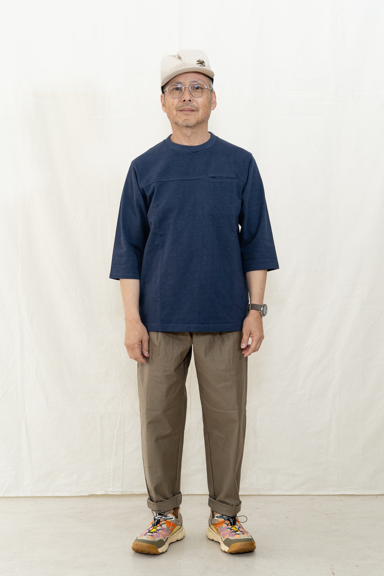 Jackman Dotsume Pocket HS T-Shirt