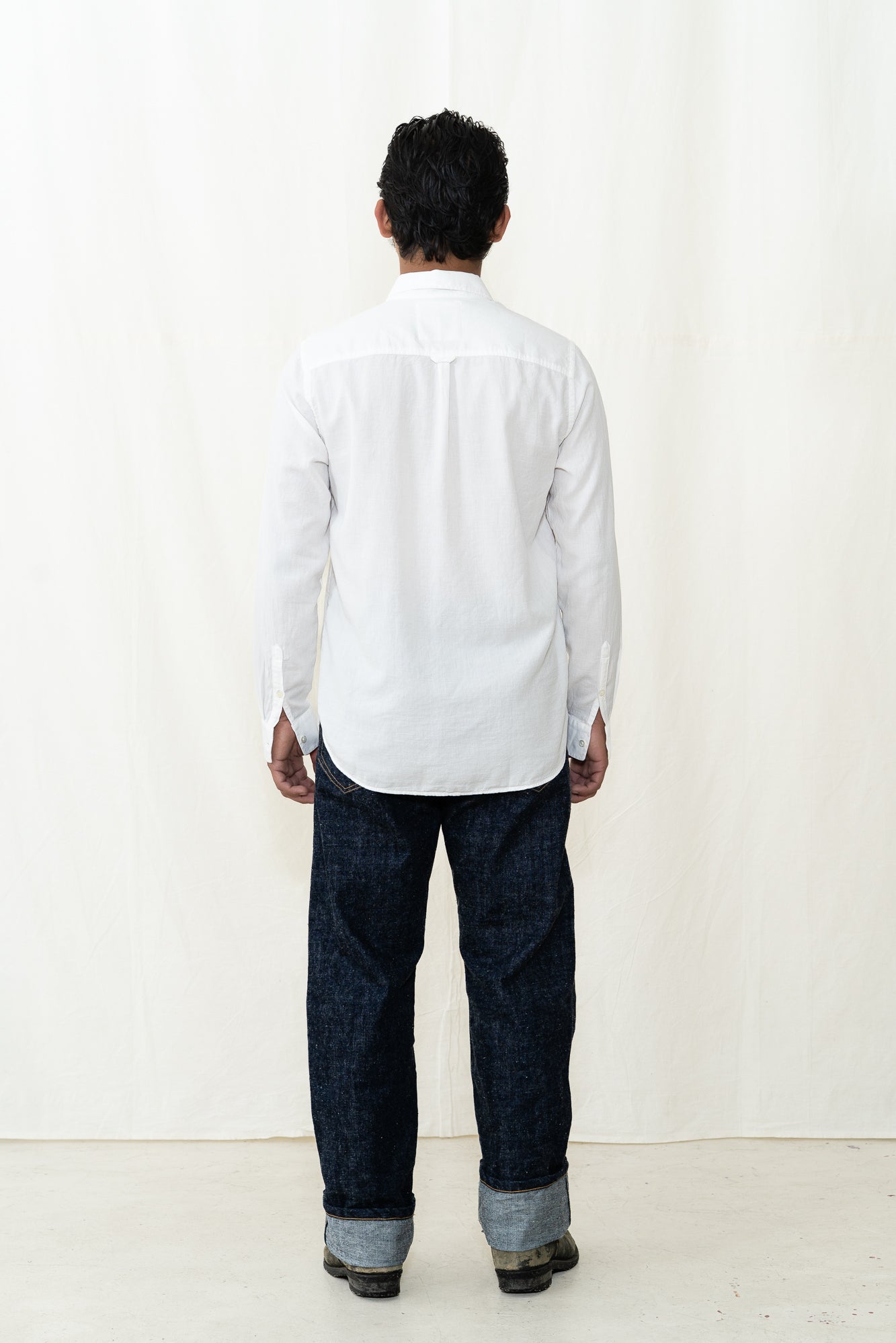 HANSEN Henning Shirt in Black / White