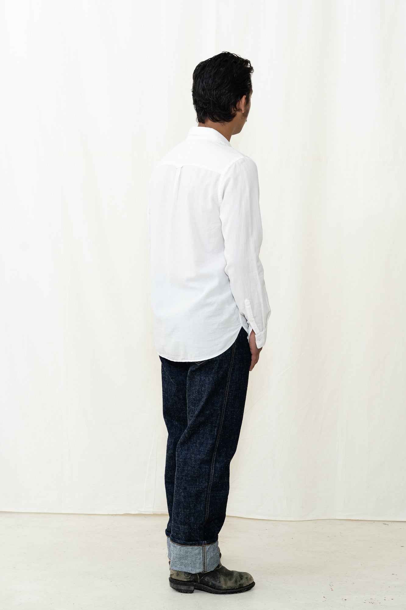 HANSEN Henning Shirt in Black / White