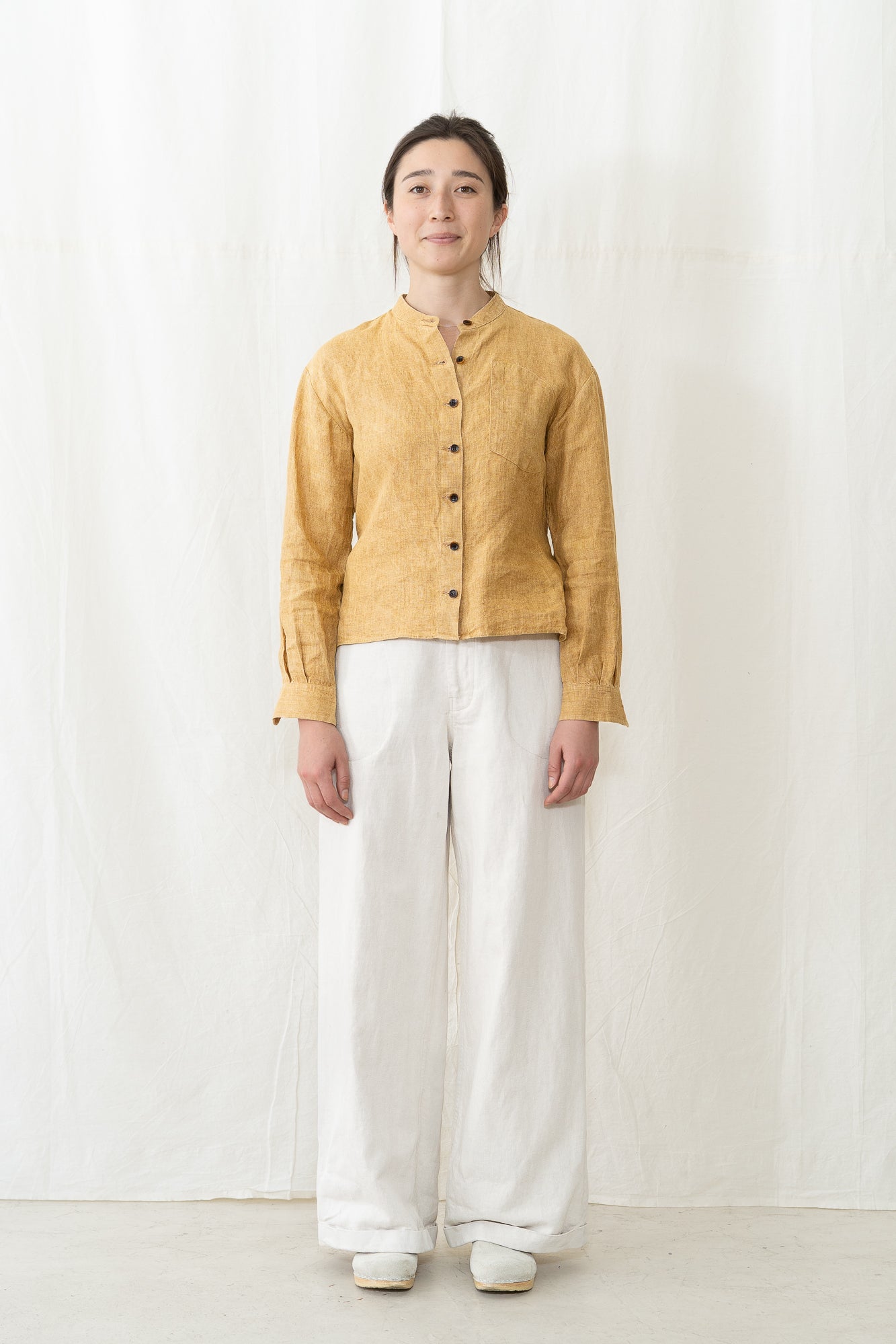 HYE SUN MUN Edith Belted Shirt