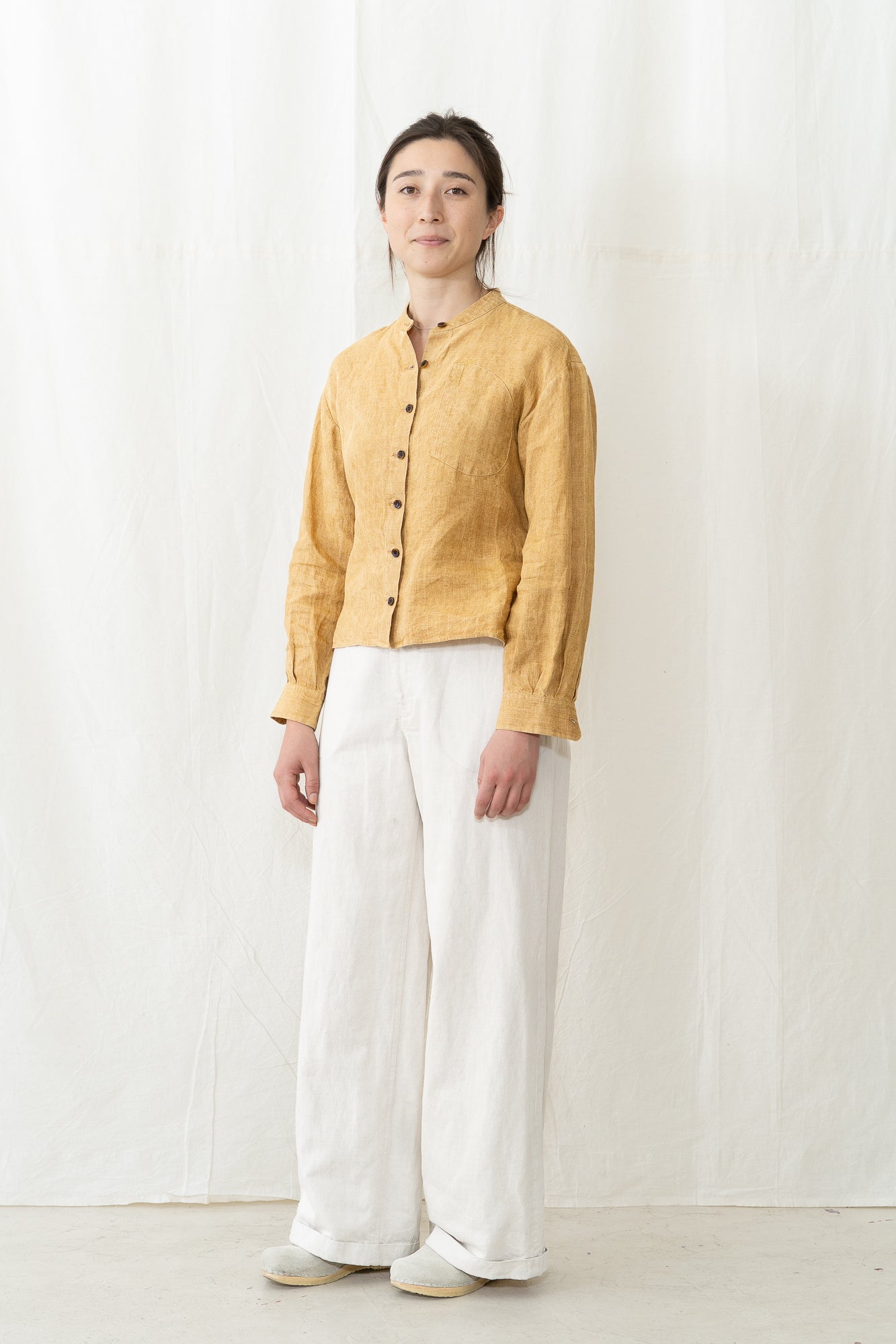 HYE SUN MUN Edith Belted Shirt