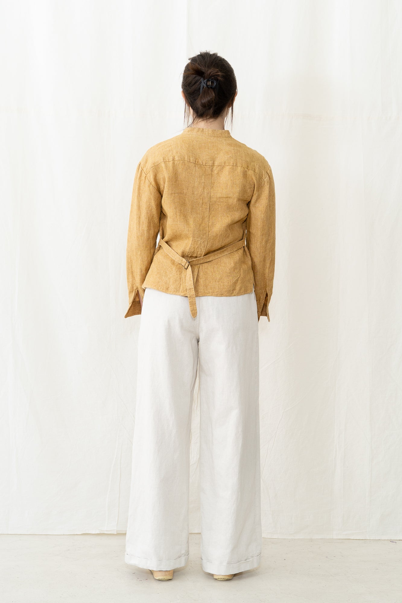 HYE SUN MUN Edith Belted Shirt
