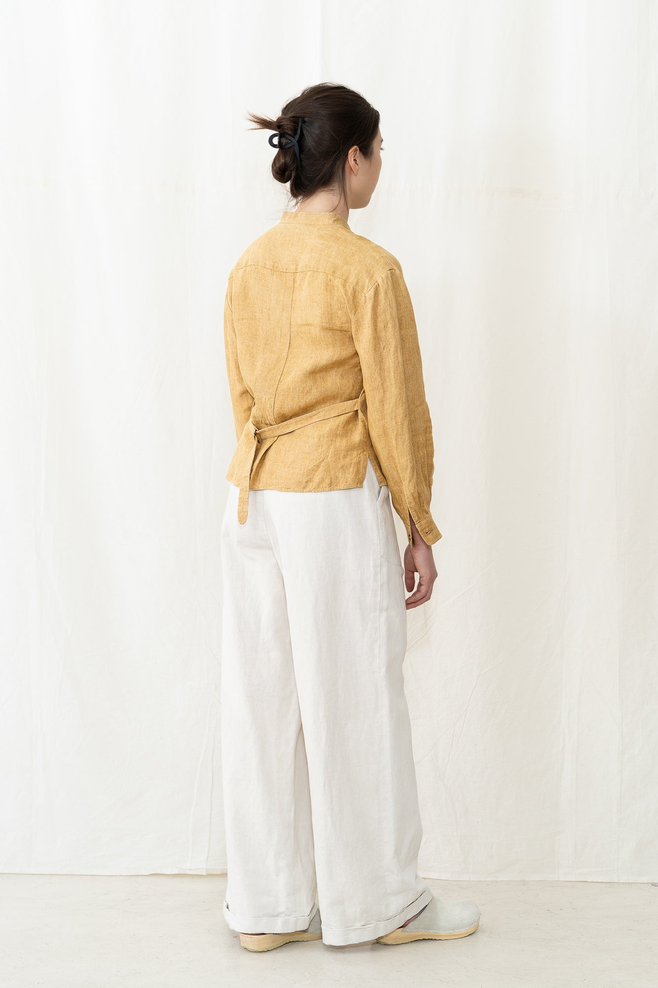 HYE SUN MUN Edith Belted Shirt