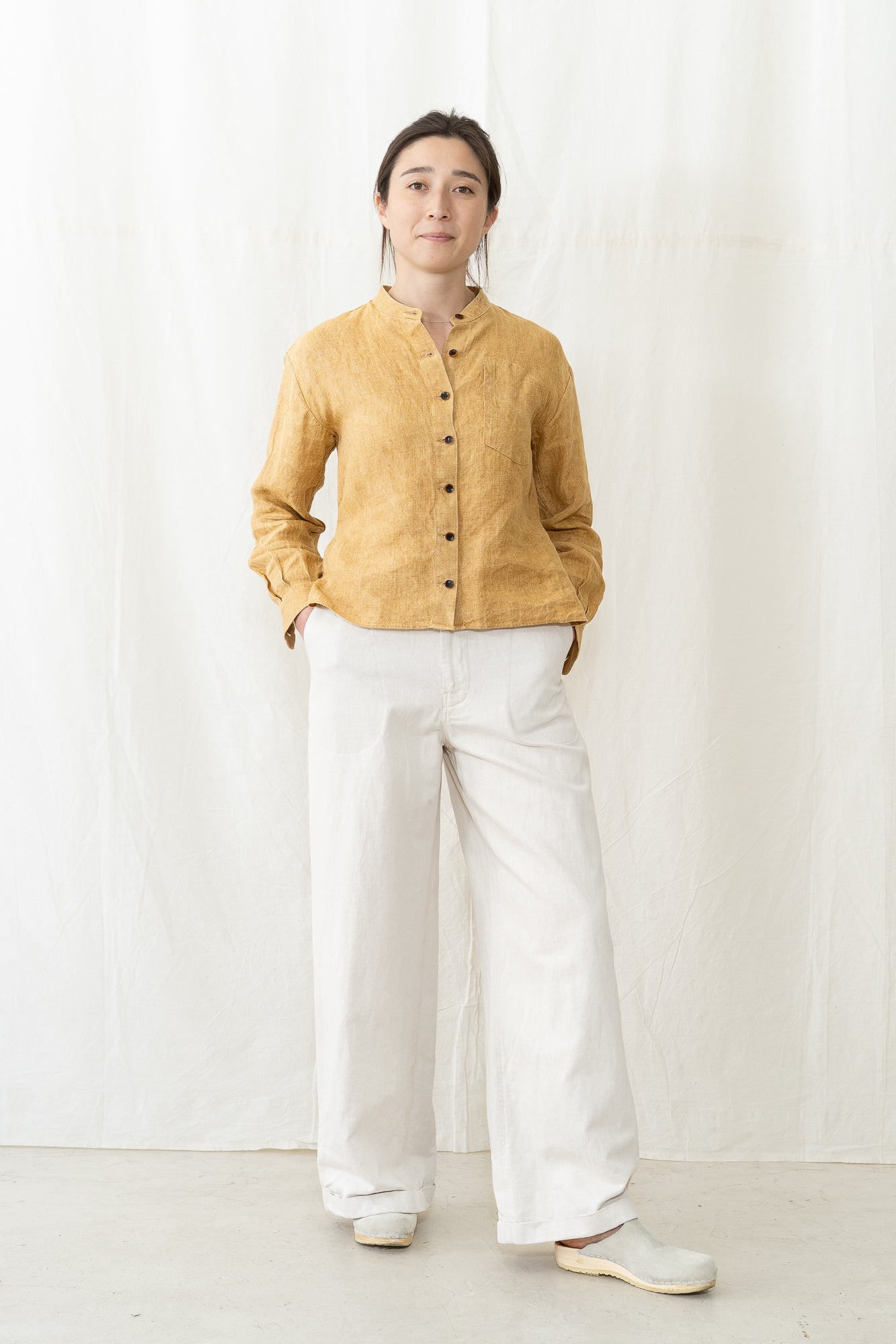 HYE SUN MUN Edith Belted Shirt