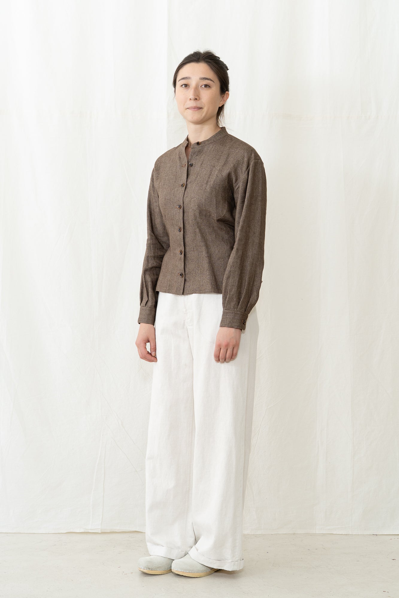 HYE SUN MUN Edith Belted Shirt