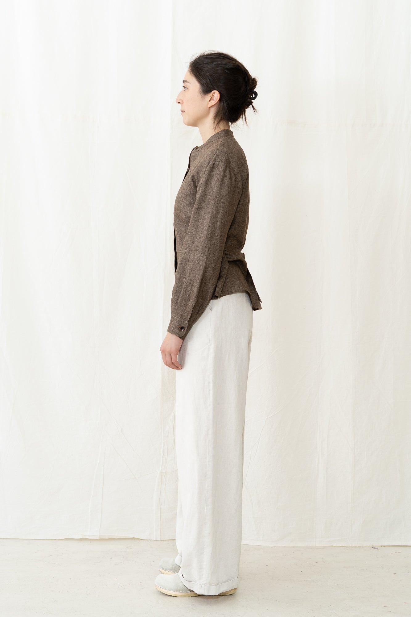 HYE SUN MUN Edith Belted Shirt