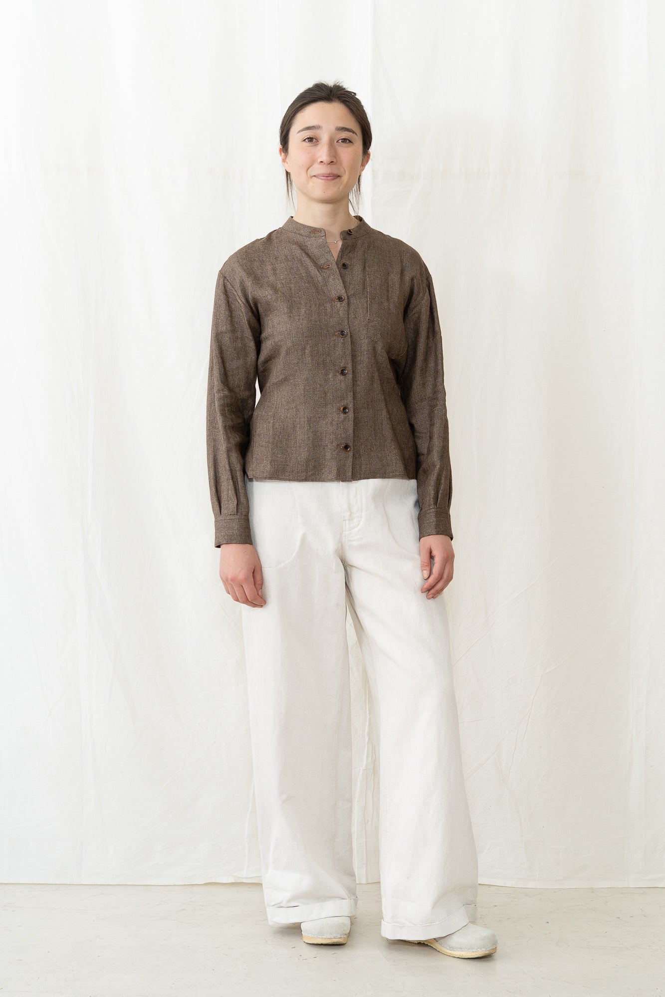 HYE SUN MUN Edith Belted Shirt