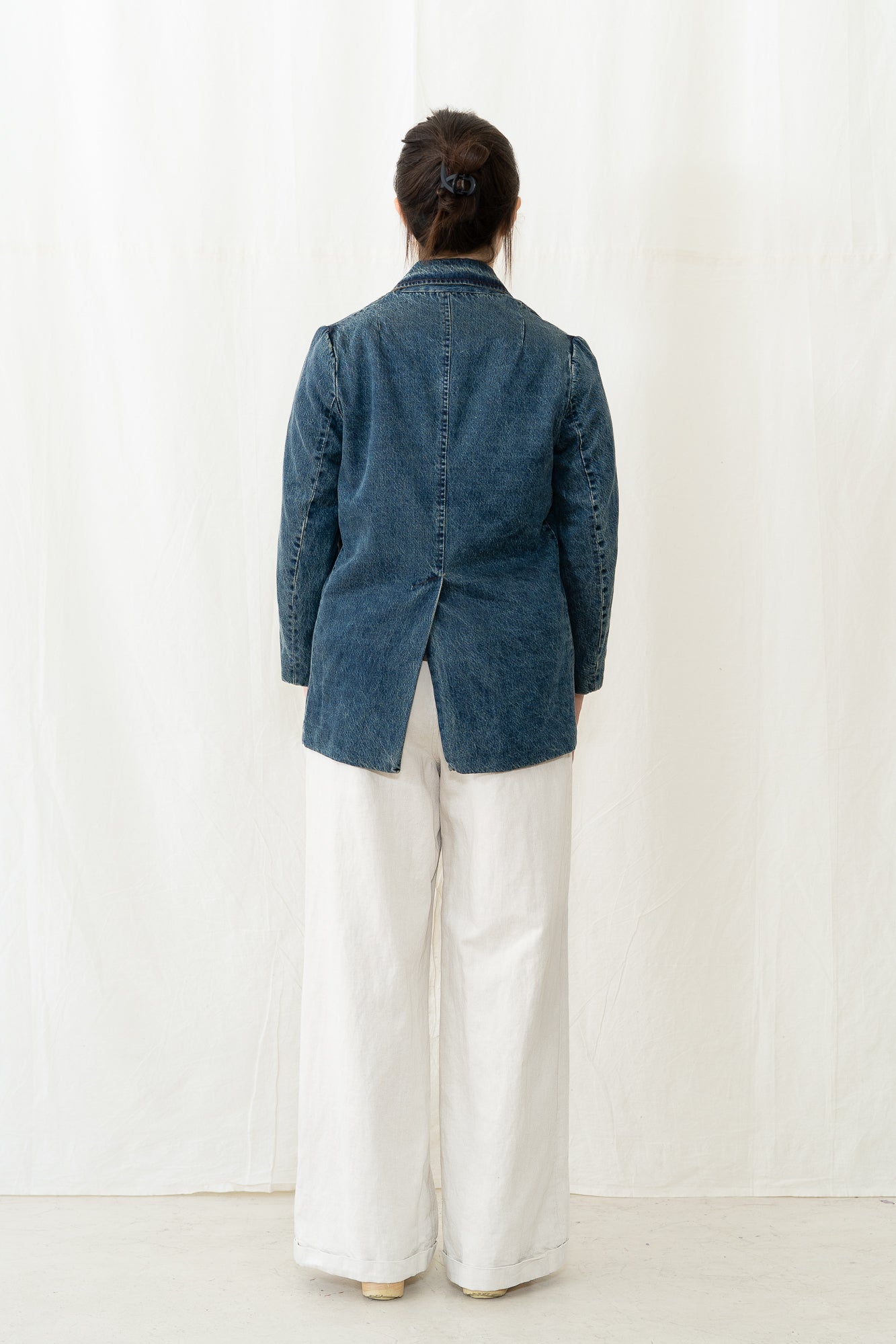 HYE SUN MUN Reese Denim Blazer