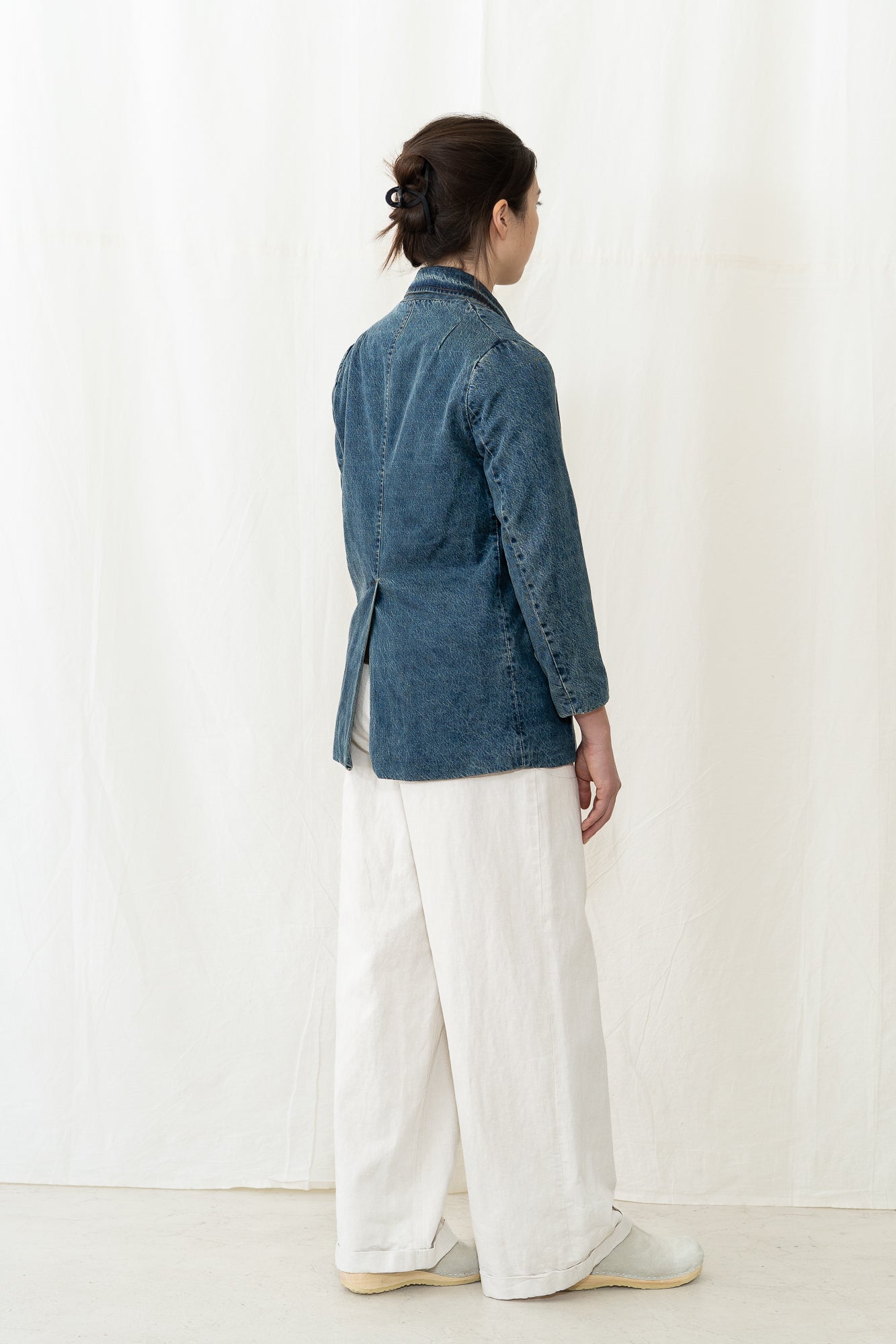 HYE SUN MUN Reese Denim Blazer